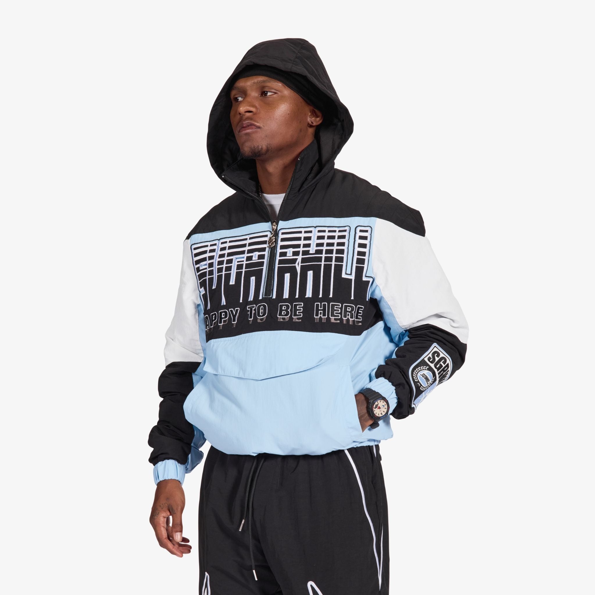 Sugarhill Storm Starter Jacket - Baby Blue by Denim Exchange