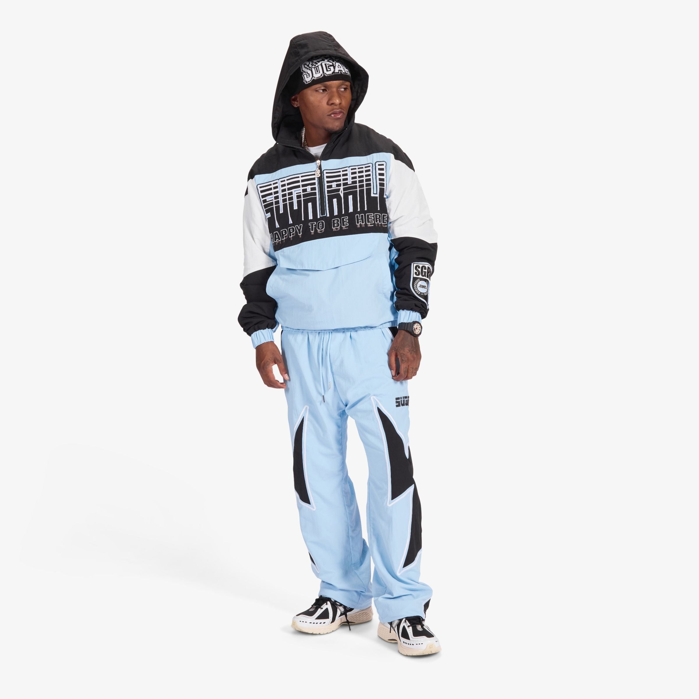 Sugarhill Storm Starter Jacket - Baby Blue by Denim Exchange