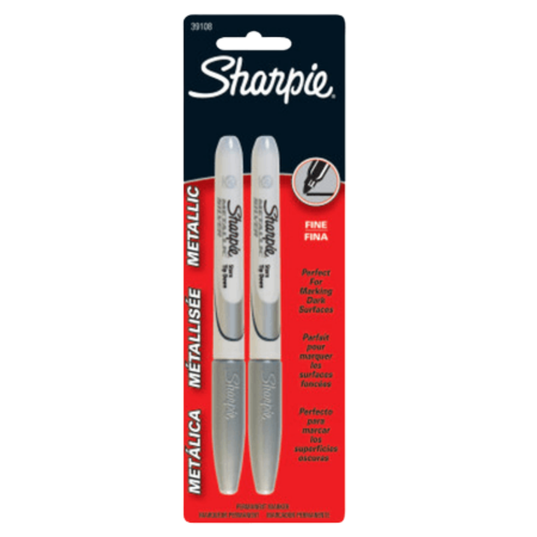 Sharpie Silver Metallic Permanent Markers (2?pack) DestGlow