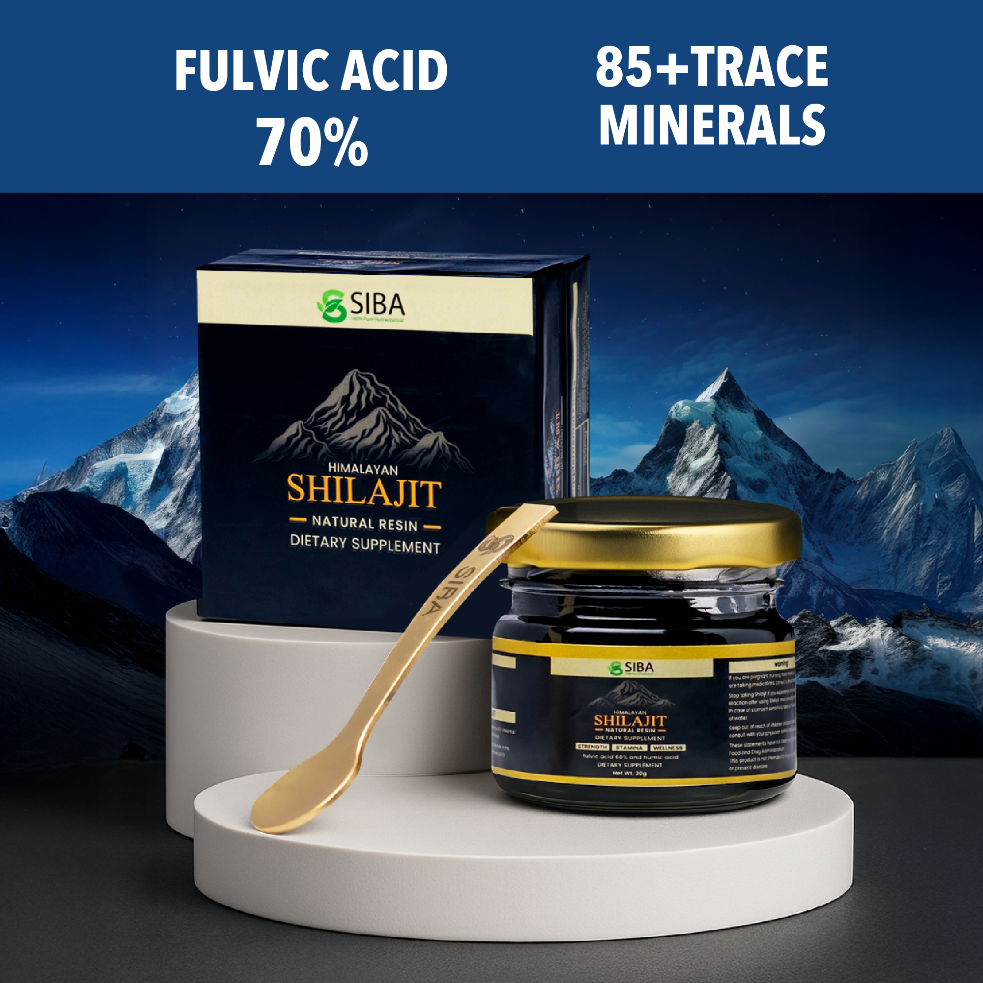 Shilajit Resin by Siba Vitamins Store