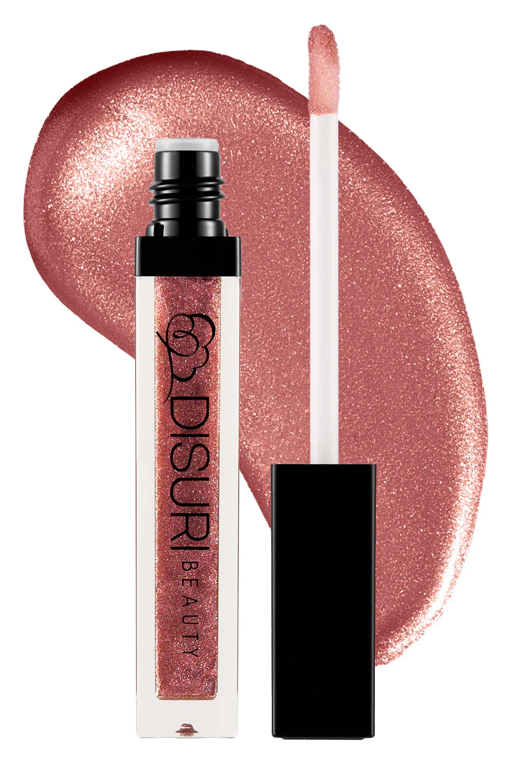 DISURI Beauty Shimmer Blast Lip Gloss - Rosé All Day (S29)