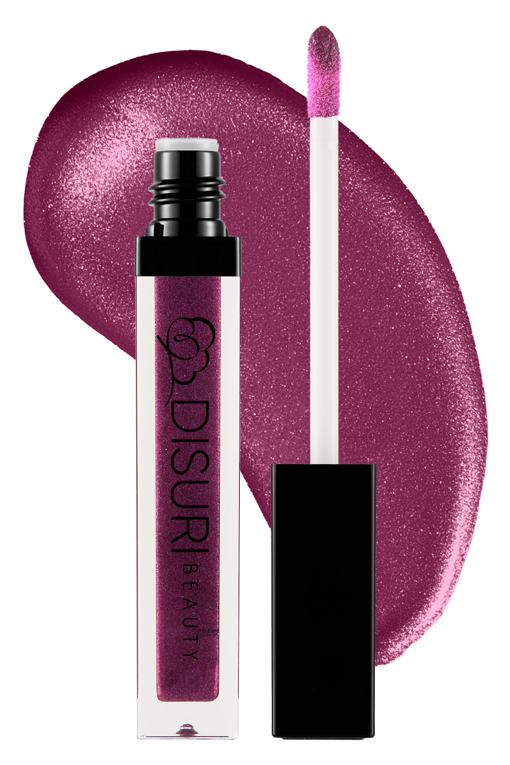 DISURI Beauty Shimmer Blast Lip Gloss - Berry Kiss (S53) DestGlow