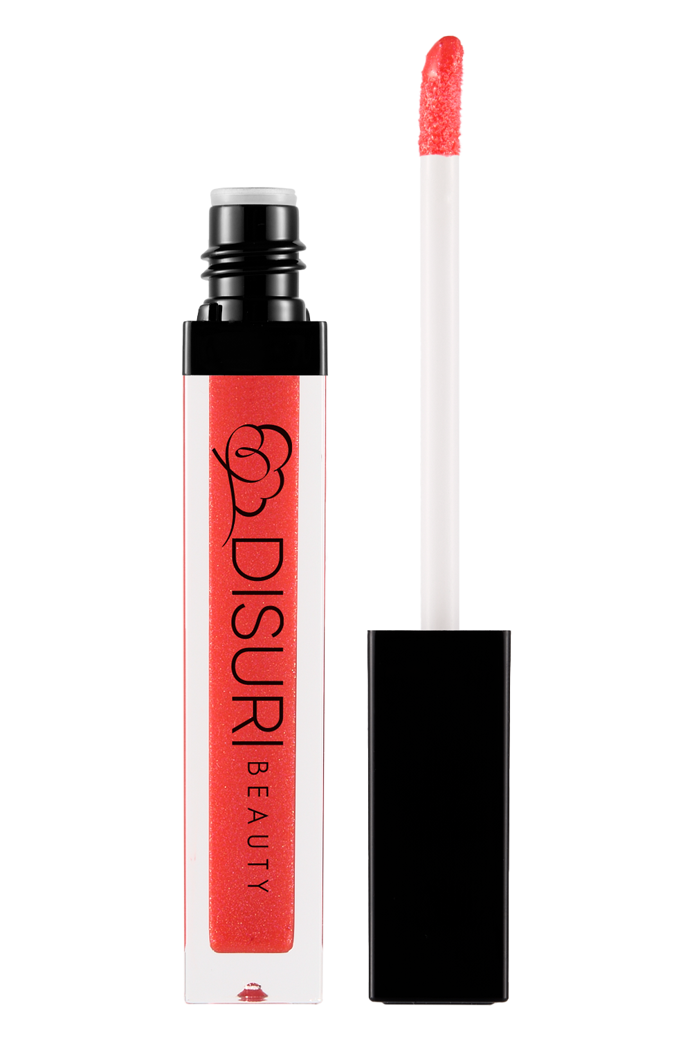 DISURI Beauty Shimmer Blast Lip Gloss - Sunset Glow DestGlow
