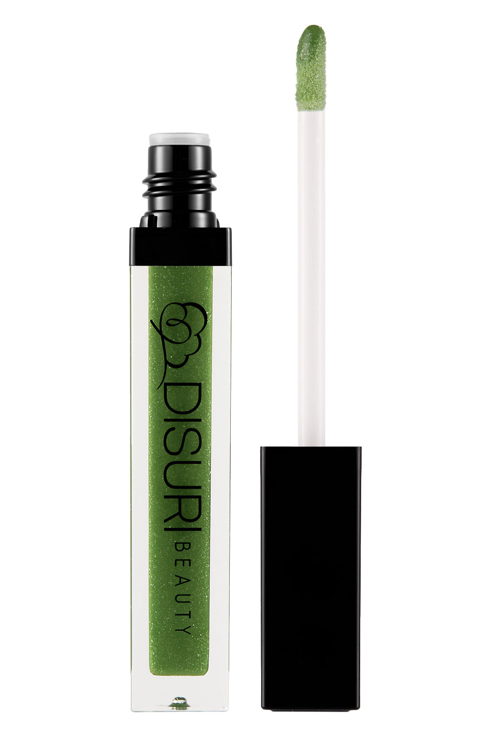 DISURI Beauty Shimmer Blast Lip Gloss - Green Crush (S71) DestGlow