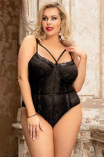 Plus Size Midnight Desires Teddy
