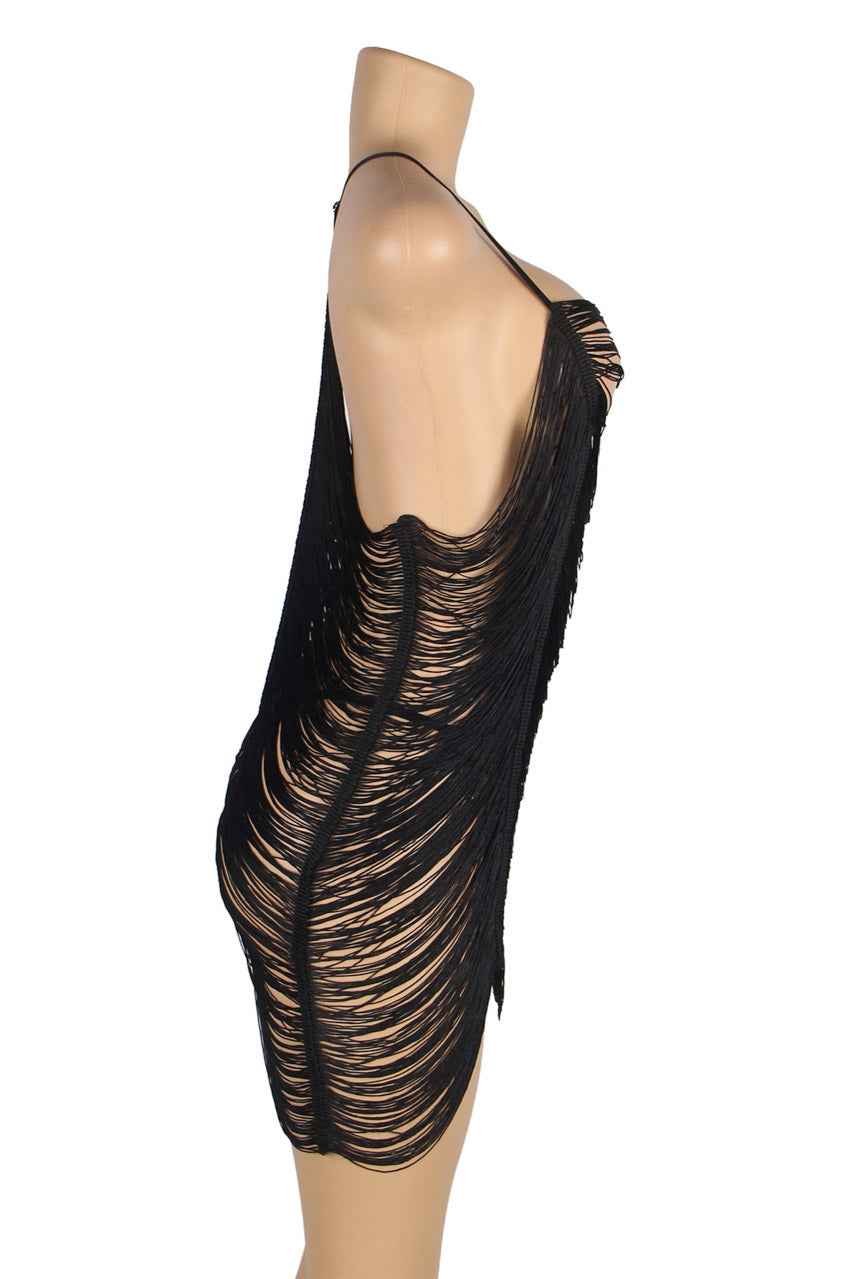 Shimmy Fringe Lingerie Chemise