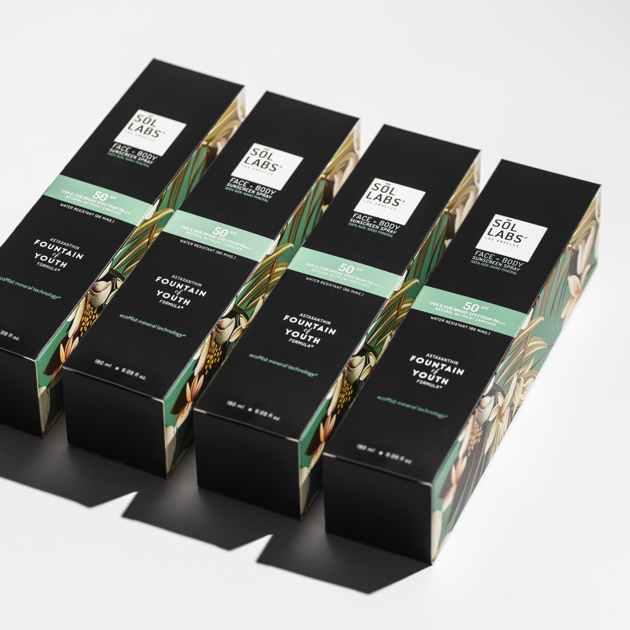 SOL LABS® Natural Mineral SPF 50 Sheer Mist - Broad Spectrum UVA/UVB Protection & Hydrating Formula