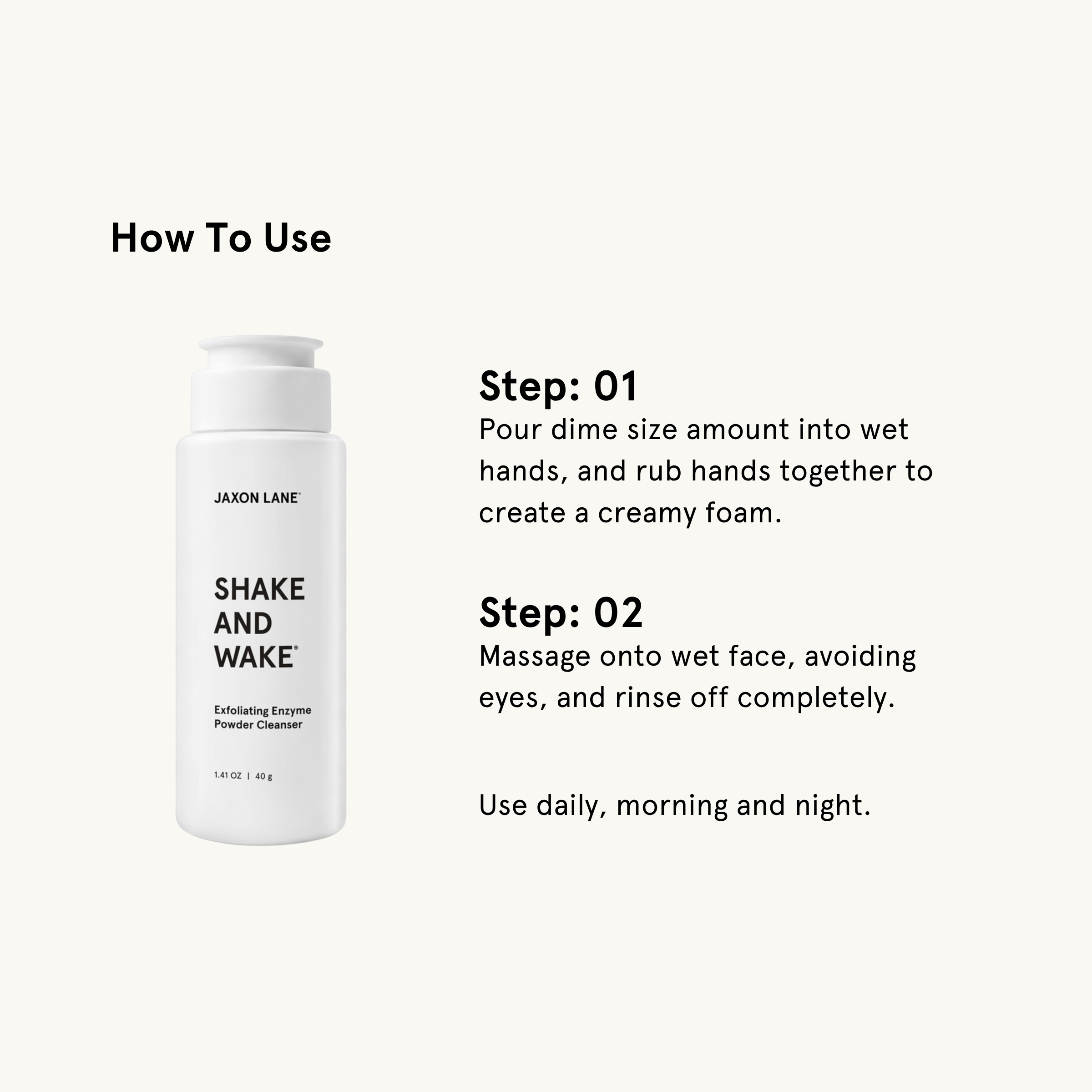Shake And Wake - Exfoliating Enzyme Powder Cleanser DestGlow