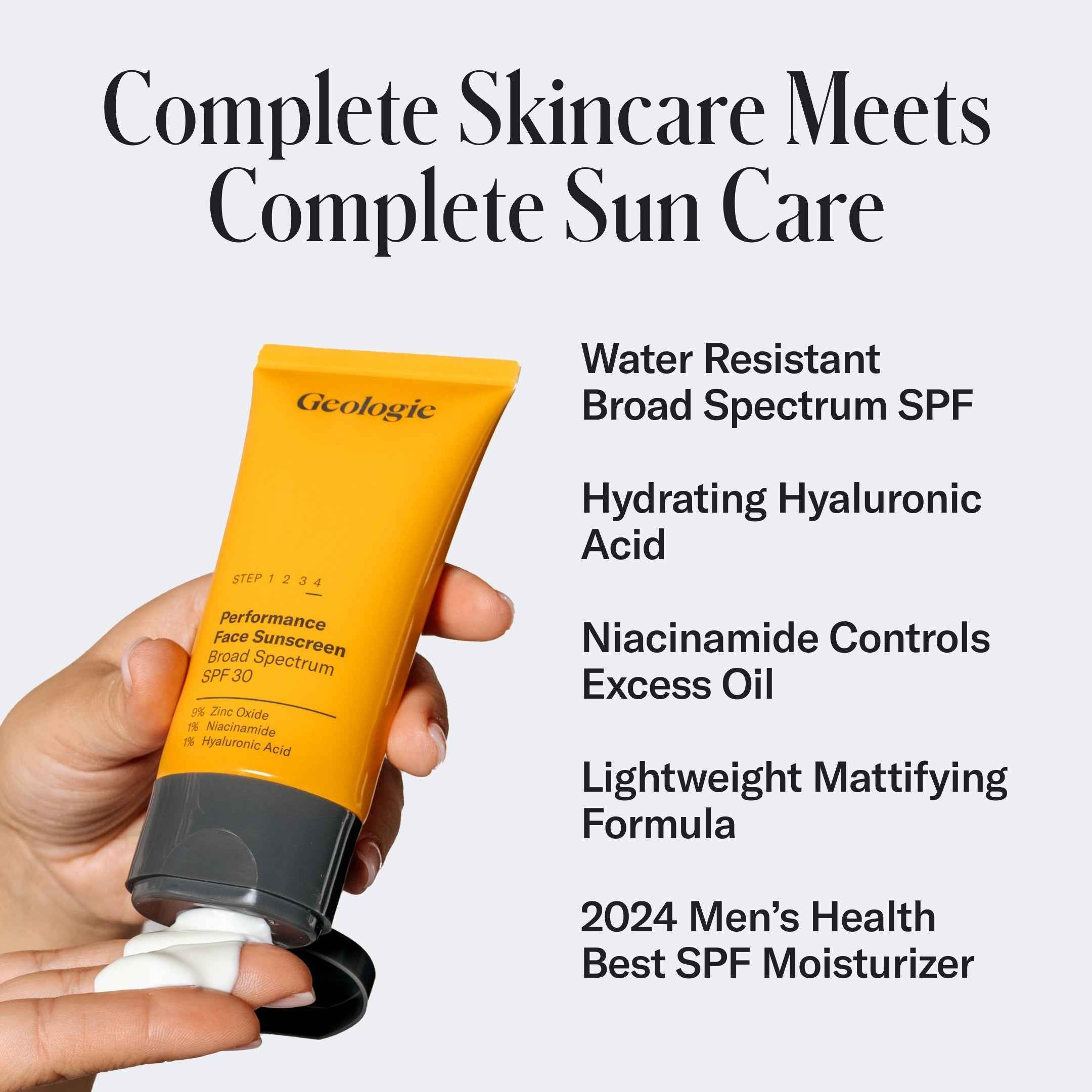 Broad-Spectrum SPF30 Face Sunscreen by Geologie