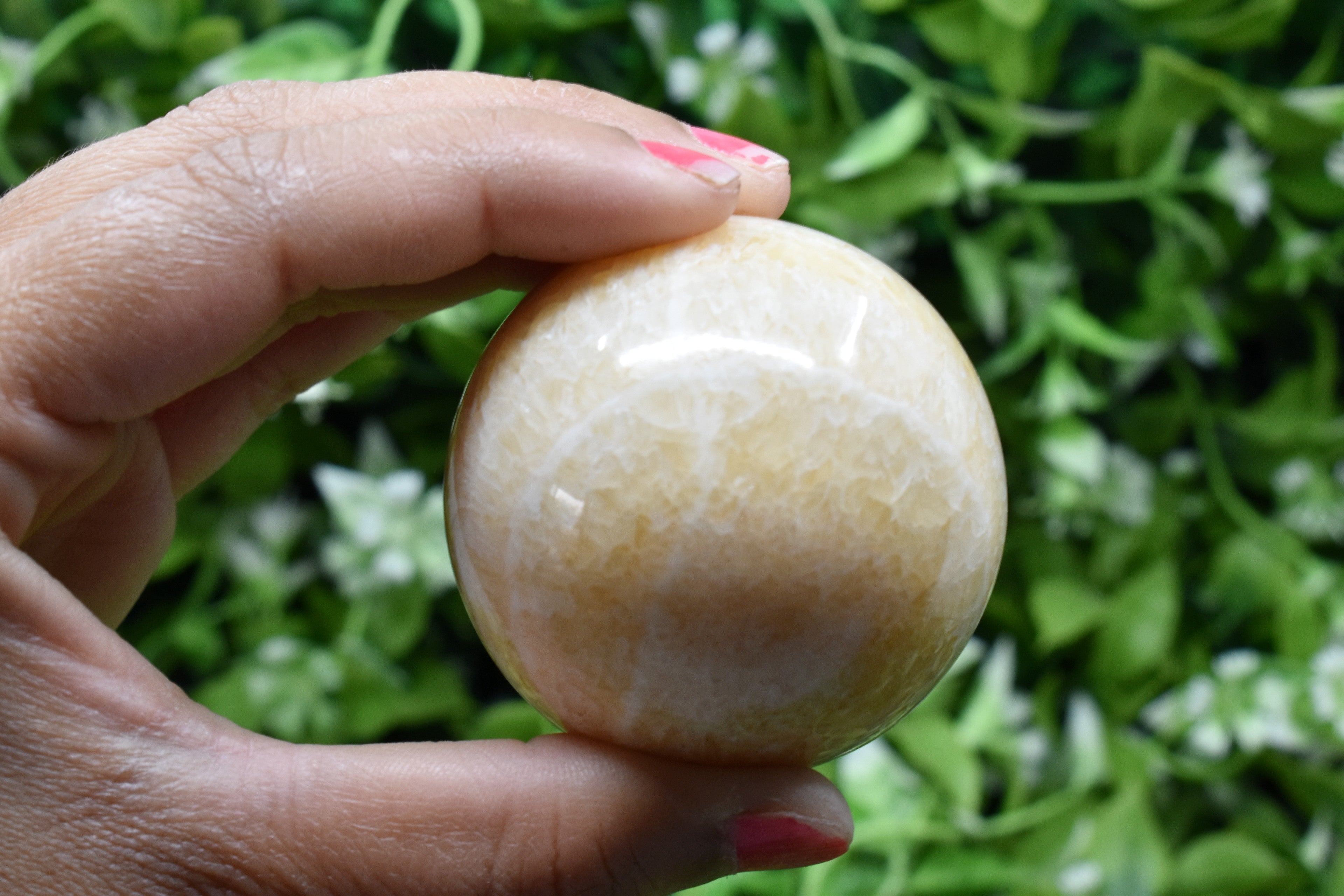 1Pc Aragonite Sphere Crystal Ball Healing Sphere. DestGlow