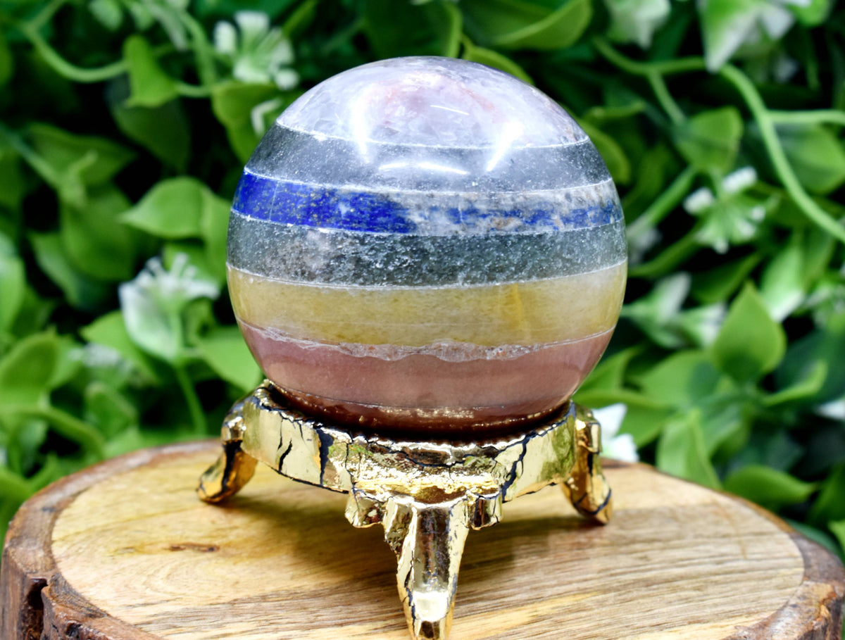1Pc Bonded Chakra Sphere Crystal Ball Healing Sphere DestGlow