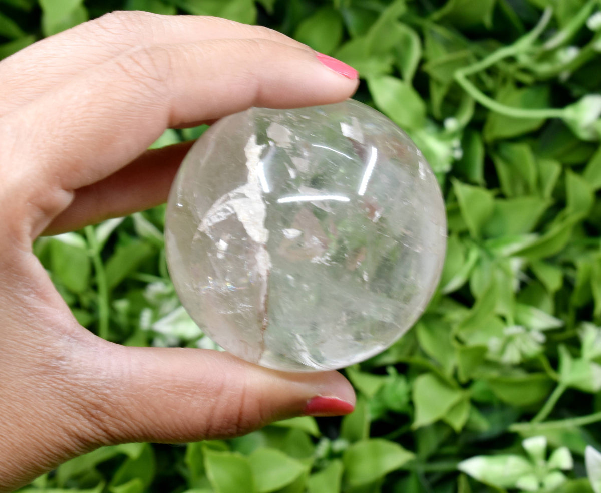 1Pc Crystal Quartz Sphere Crystal Ball Healing Sphere. DestGlow