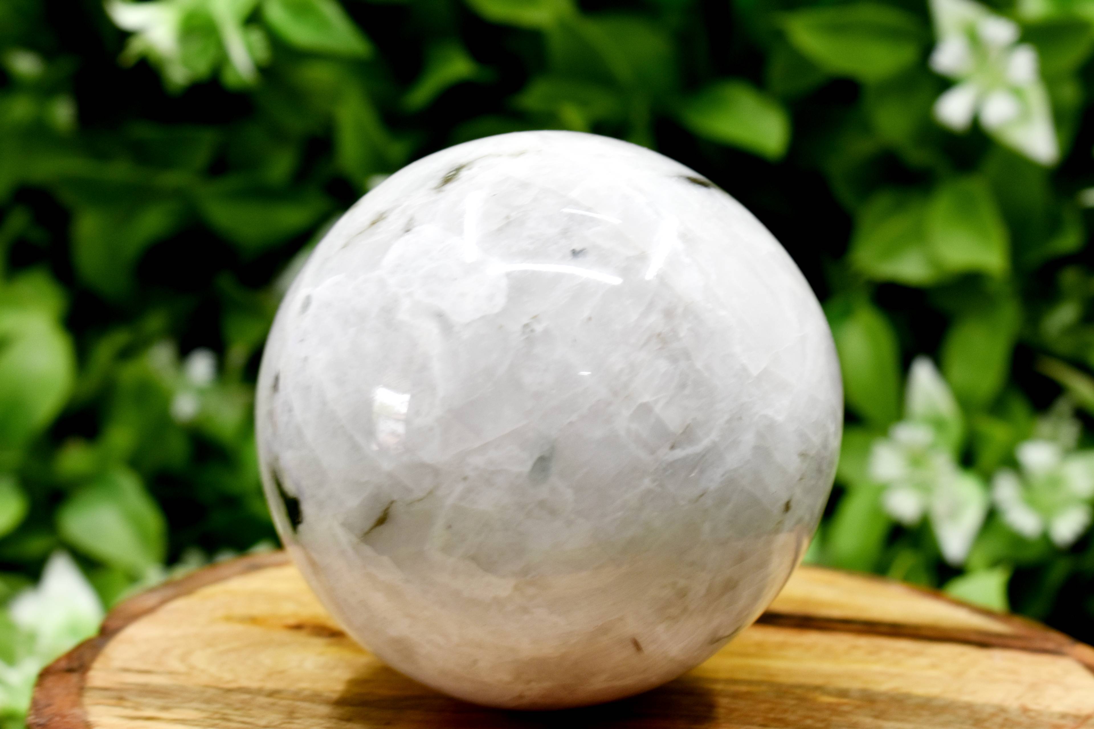 1Pc Rainbow Moonstone Sphere Crystal Ball Healing Sphere DestGlow