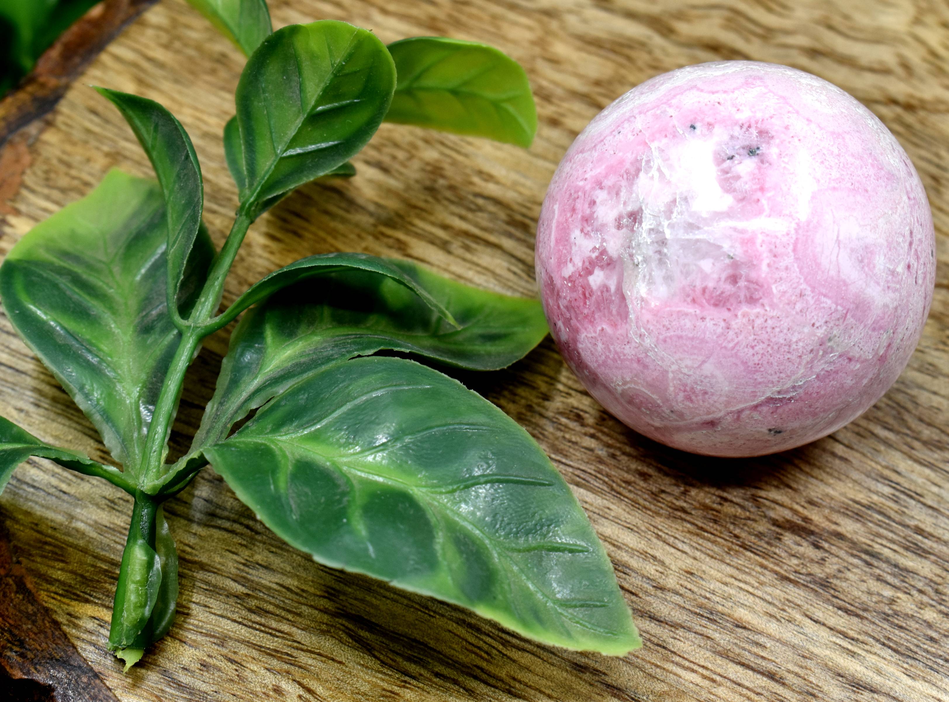 1Pc Rhodochrosite Sphere Crystal Ball Healing Sphere. DestGlow