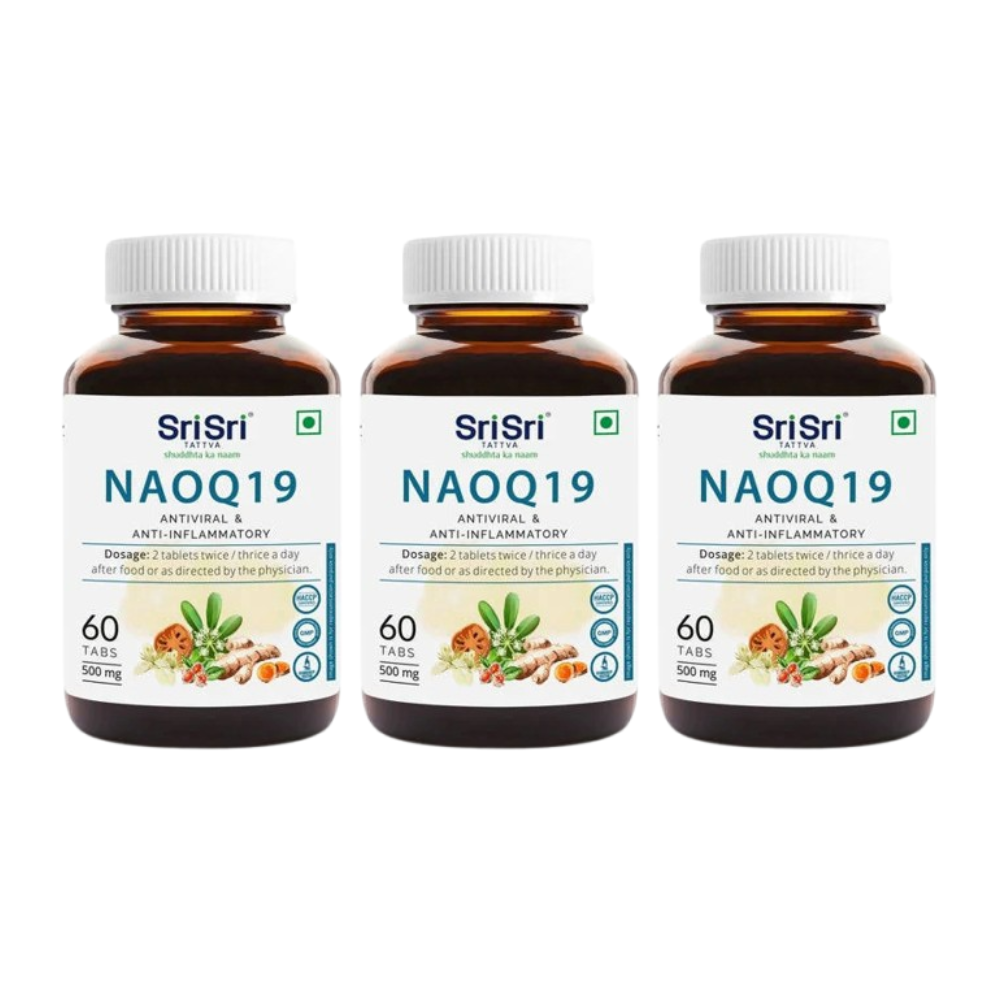 Sri Sri Tattva NAOQ19 Antiviral & Anti Inflammatory Tablets