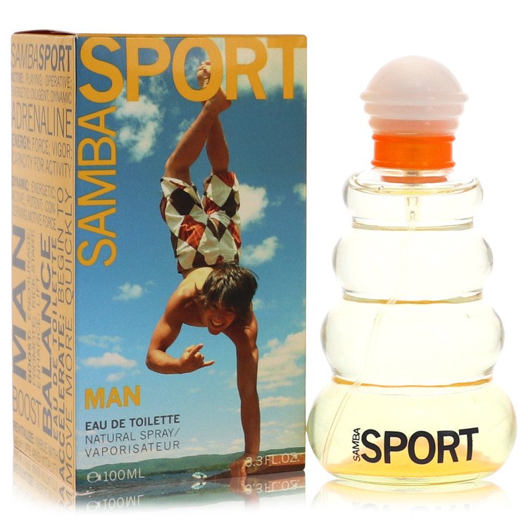 Samba Sport by Perfumers Workshop Eau De Toilette Spray 3.3 oz for Men by Avera Group