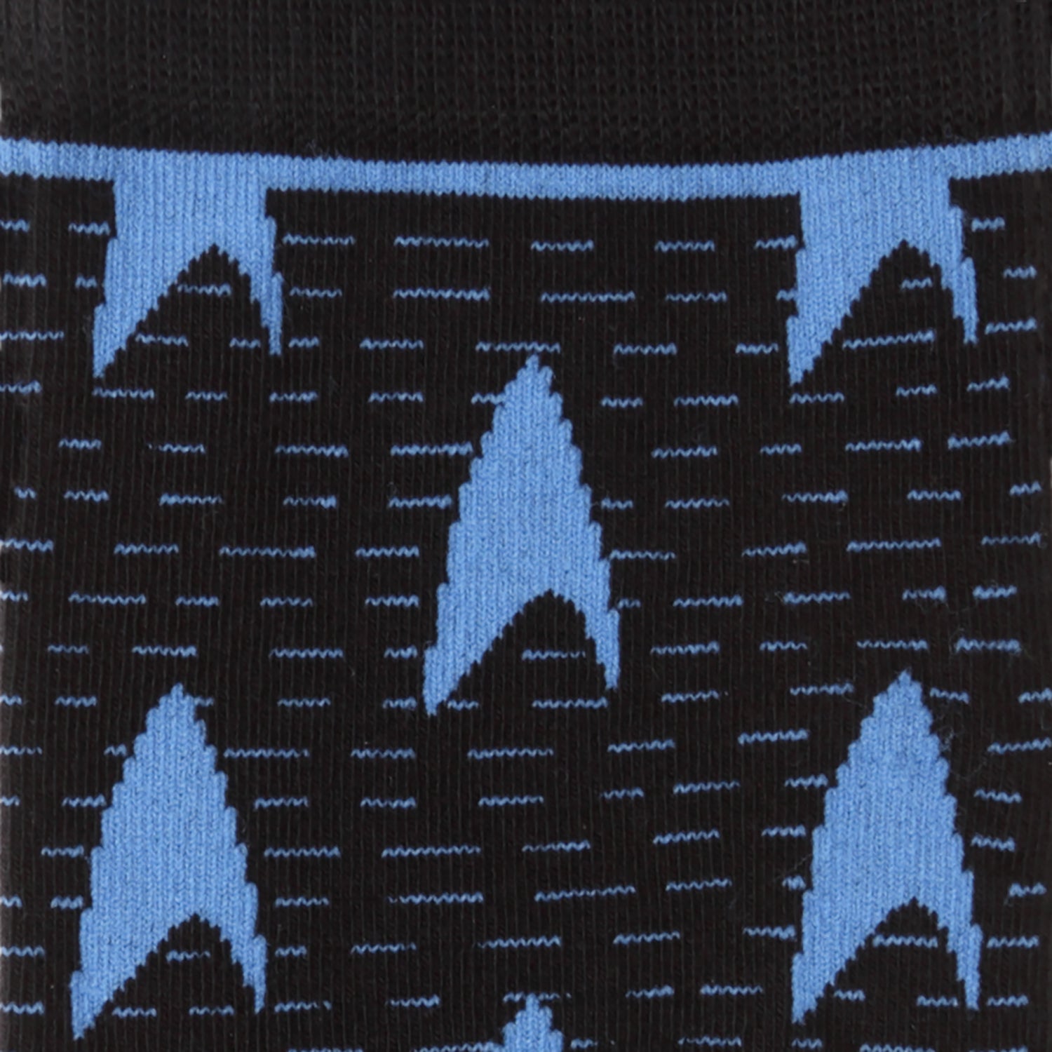 Star Trek Blue Delta Shield Black Men&