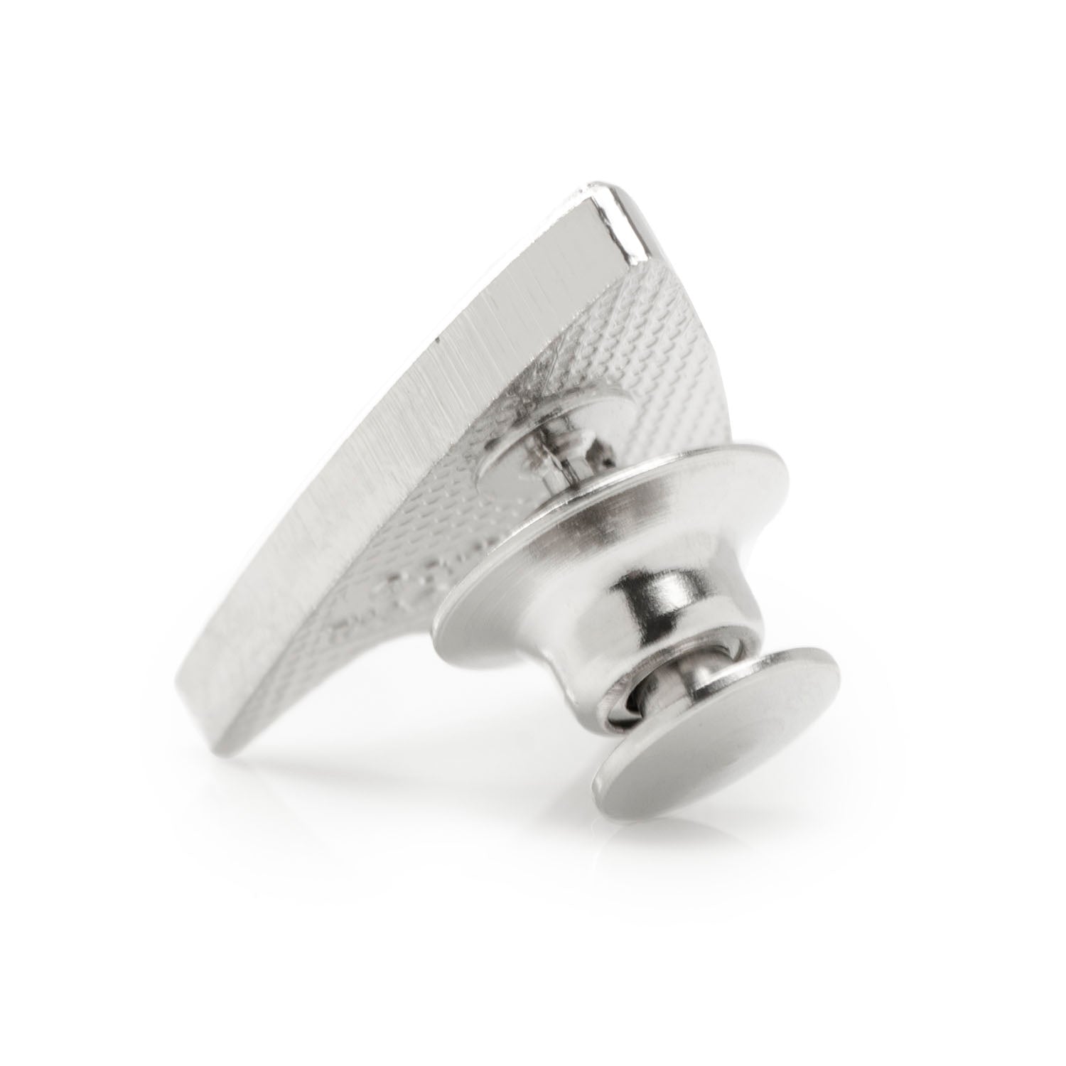Star Trek Silver Delta Shield Lapel Pin by Cufflinks.com