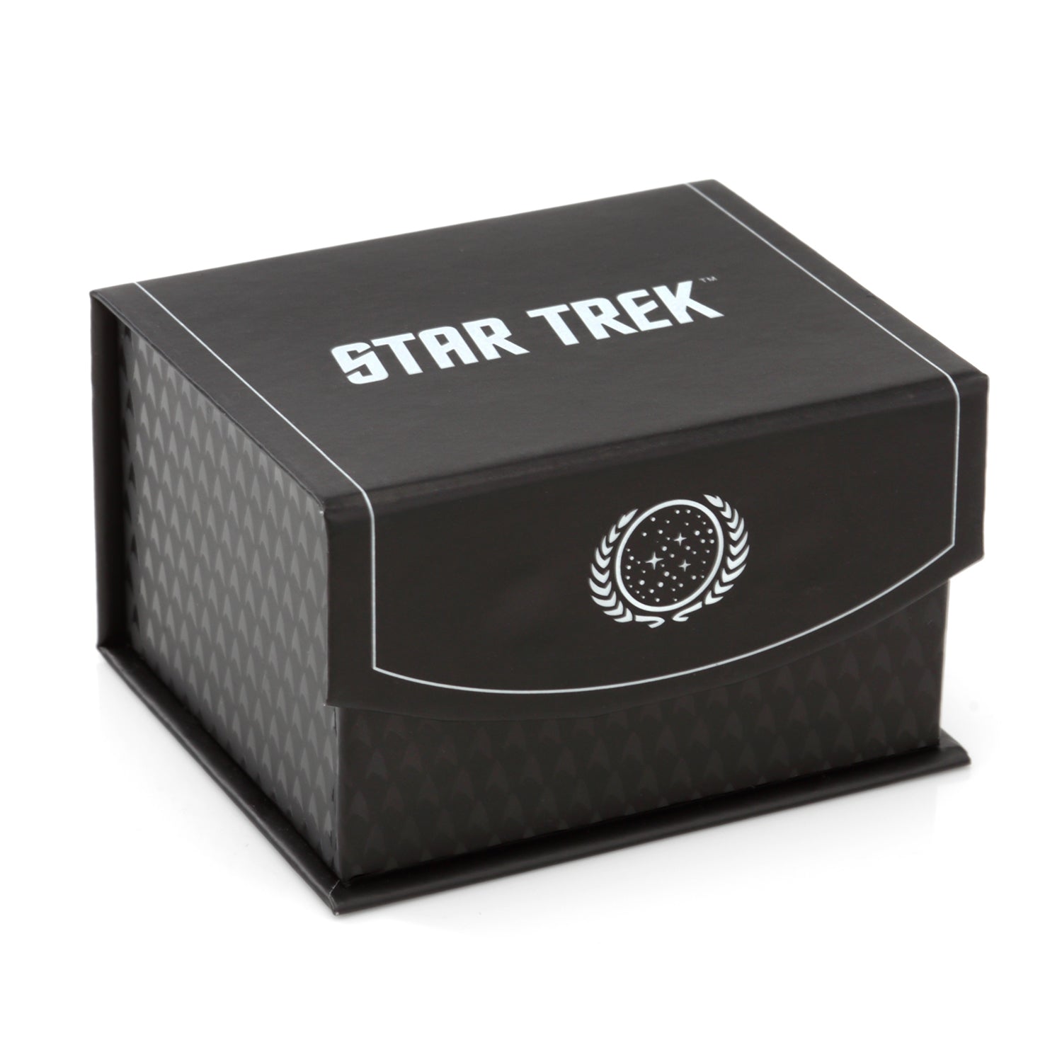 Star Trek Two Tone Delta Shield Cufflinks Tie Bar Gift Set