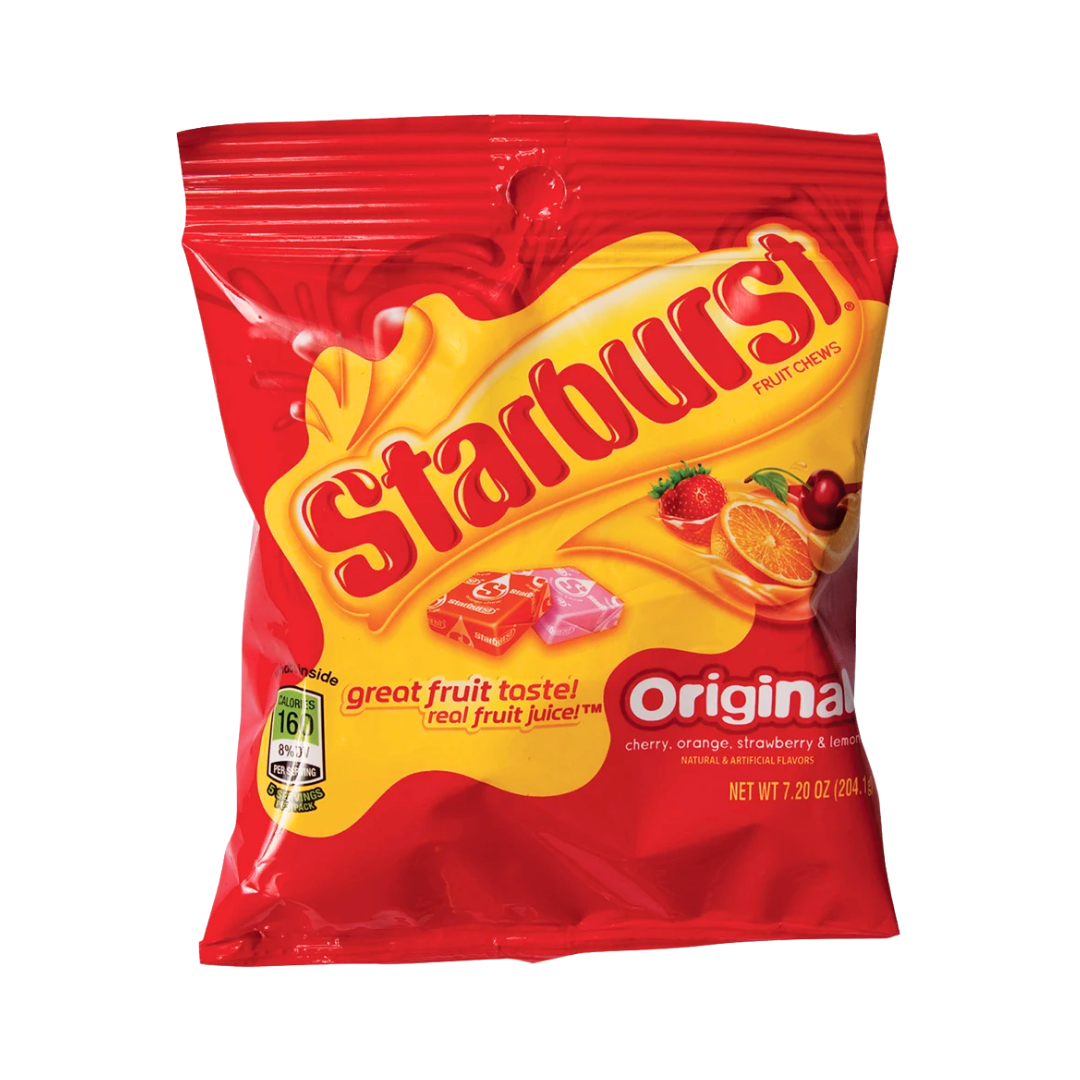 Starburst Original Peg Bag (7.2 oz) by Farmacias Savia