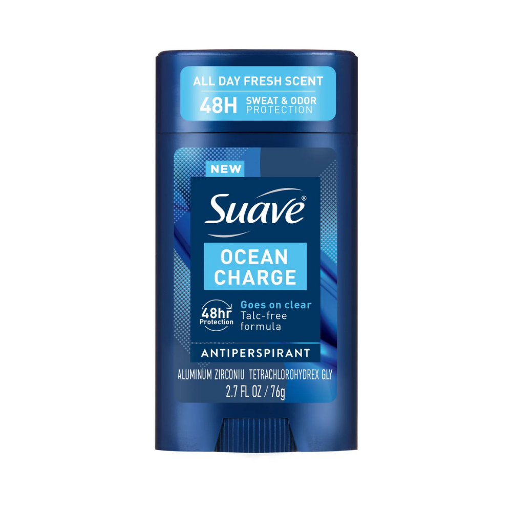 Suave Men Ocean Charge Antiperspirant Deodorant (2.7 oz) DestGlow