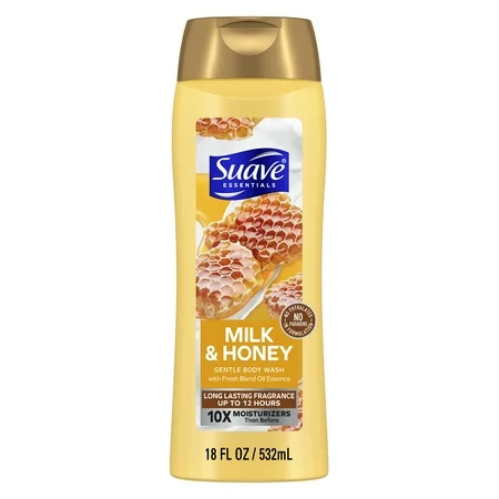 Suave Milk & Honey Body Wash (18 oz) DestGlow