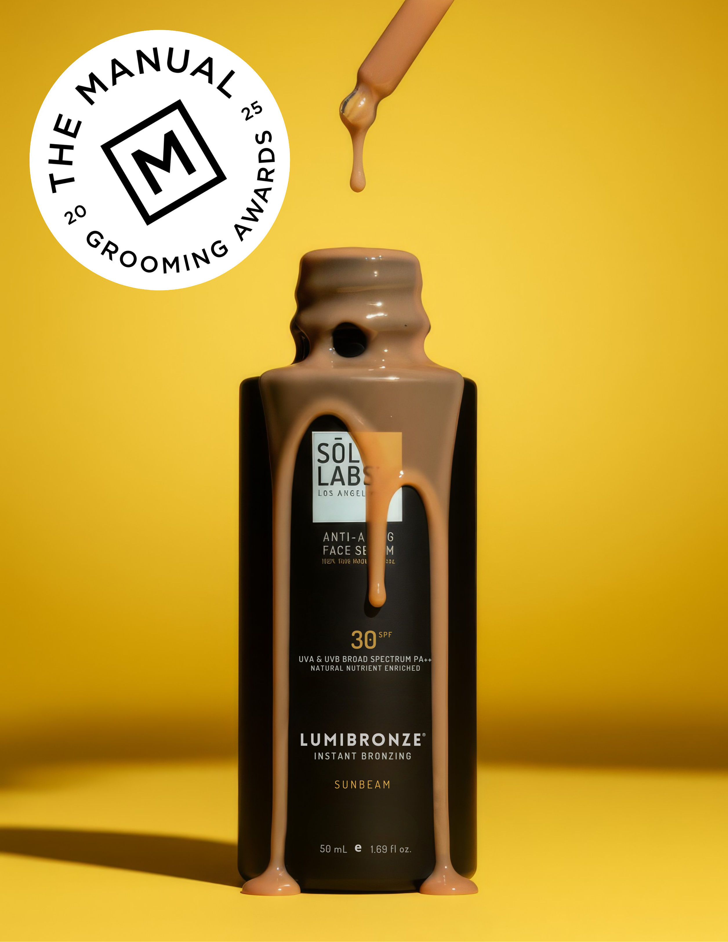 SOL LABS® LUMIBRONZE® SPF 30 Mineral Anti-Aging Bronzing Serum by SOL LABS