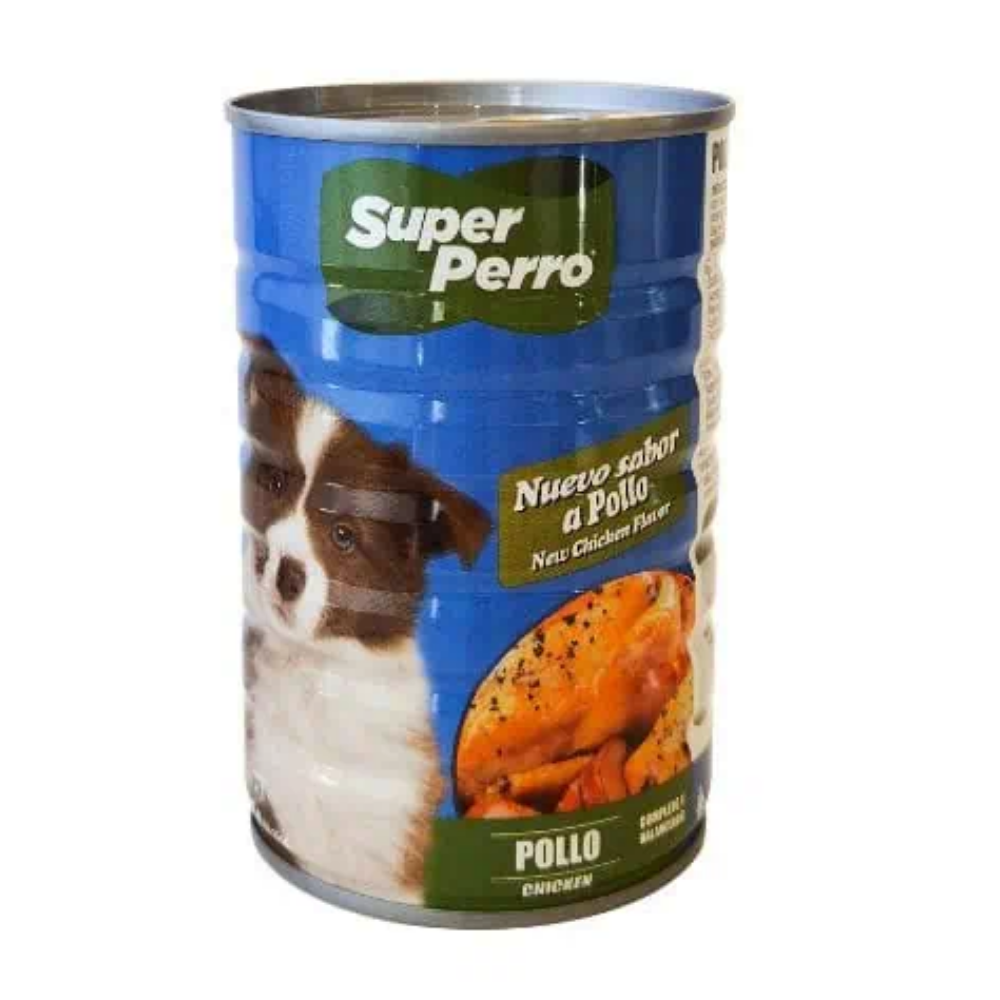 Super Perro Chicken Wet Dog Food Can (14.11 oz) DestGlow