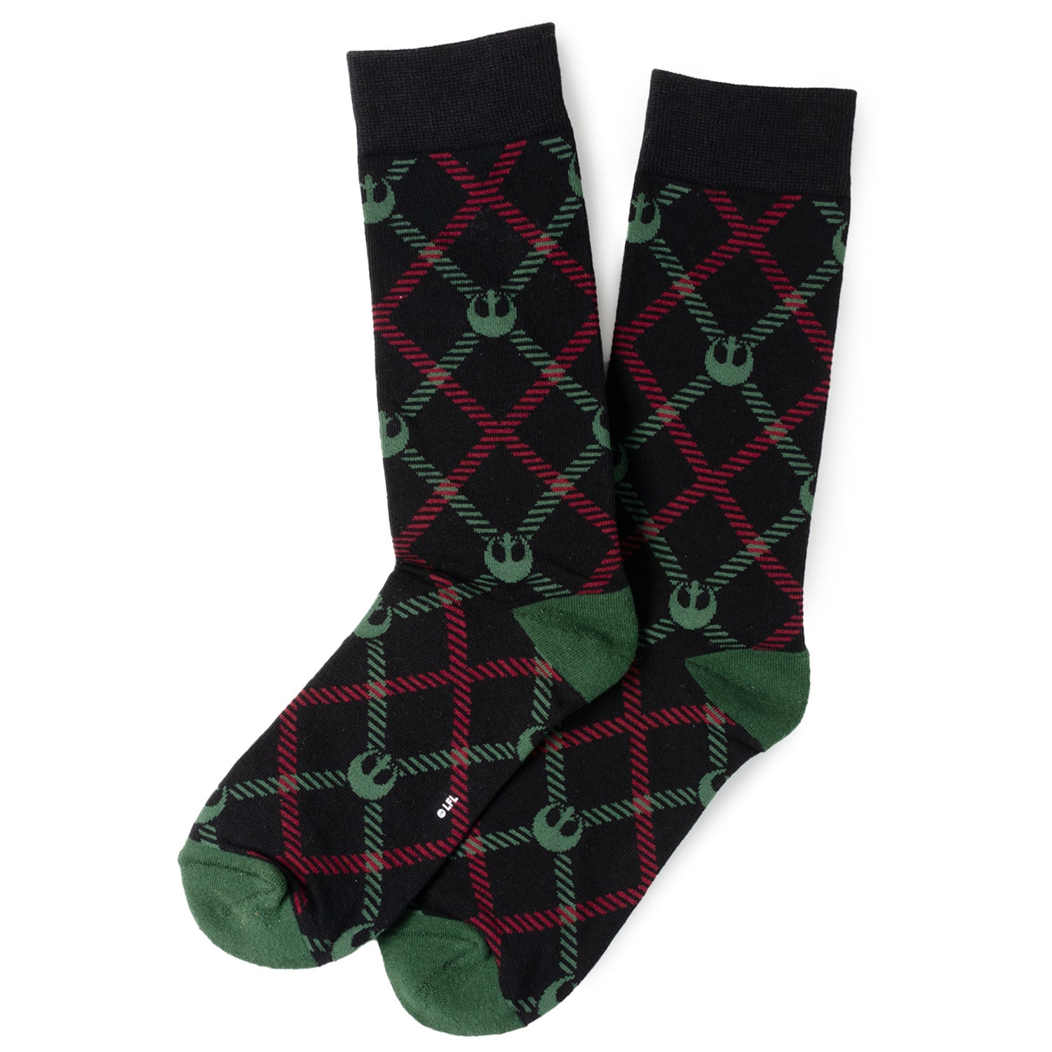 Star Wars Rebel Alliance Holiday Dress Socks and Lapel Pin Gift Set