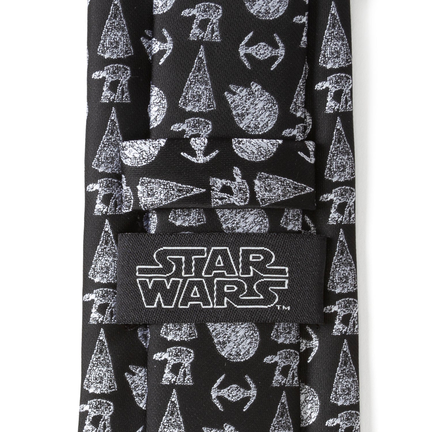 Star Wars Ships Black Tie by Cufflinks.com
