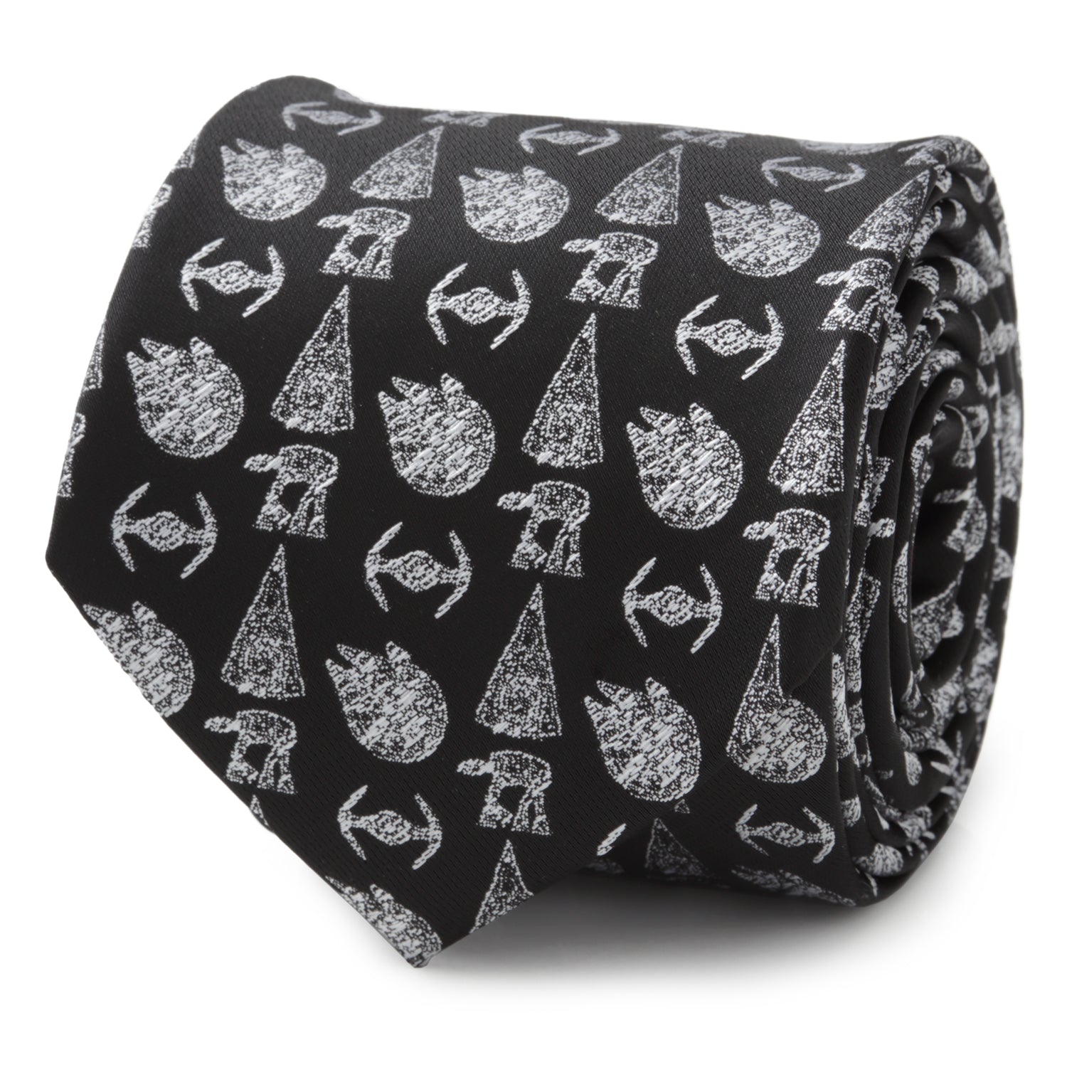 Star Wars Ships Black Tie by Cufflinks.com