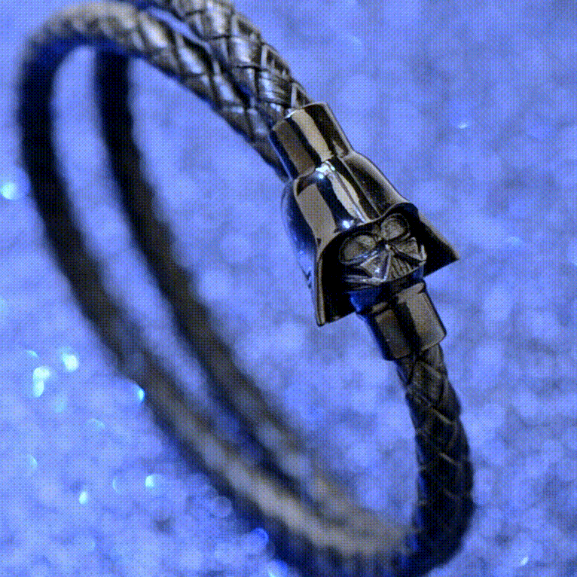 Star Wars Darth Vader Double Wrap Bracelet DestGlow