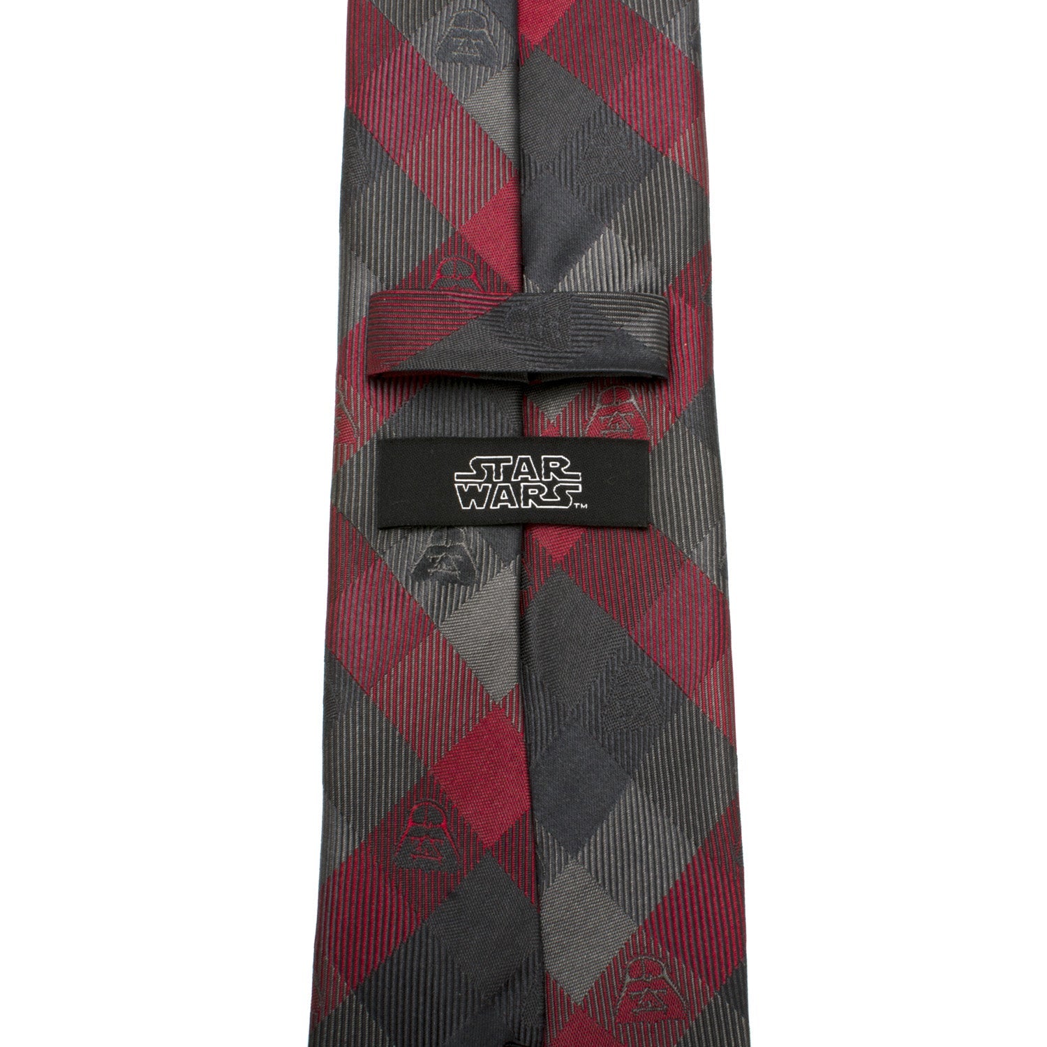 Star Wars Darth Vader Black and Red Plaid Tie by Cufflinks.com