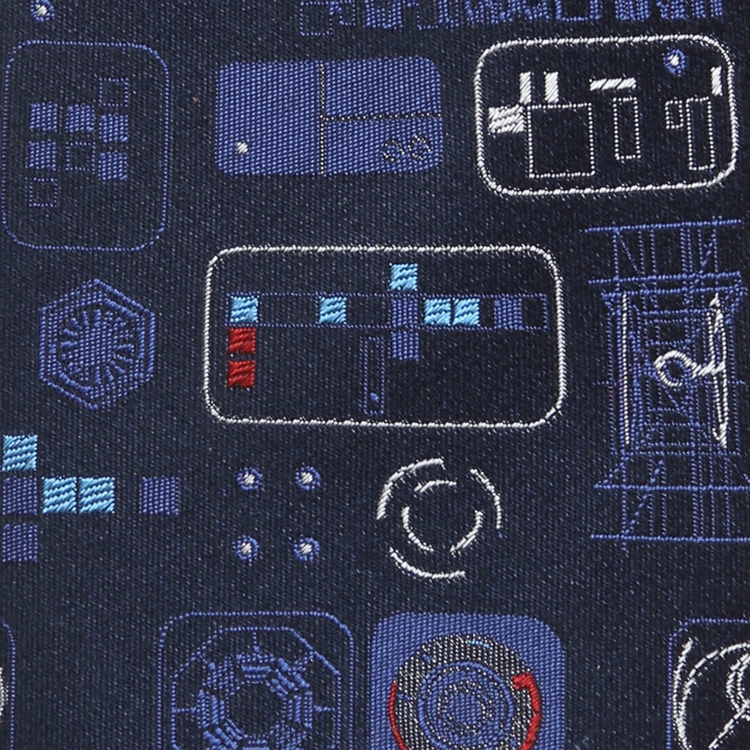 Star Wars Episode 9 Blue Tie by Cufflinks.com
