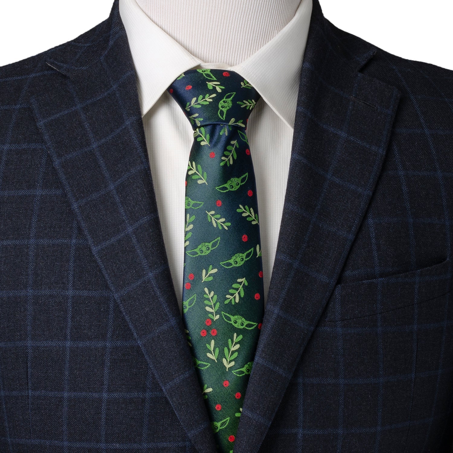 Star Wars Grogu Holiday Tie by Cufflinks.com