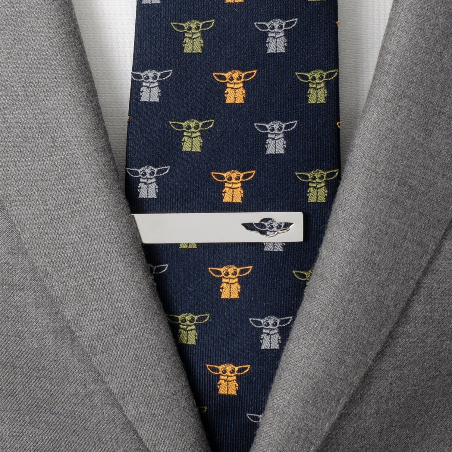 Star Wars Grogu Cutout Tie Bar by Cufflinks.com