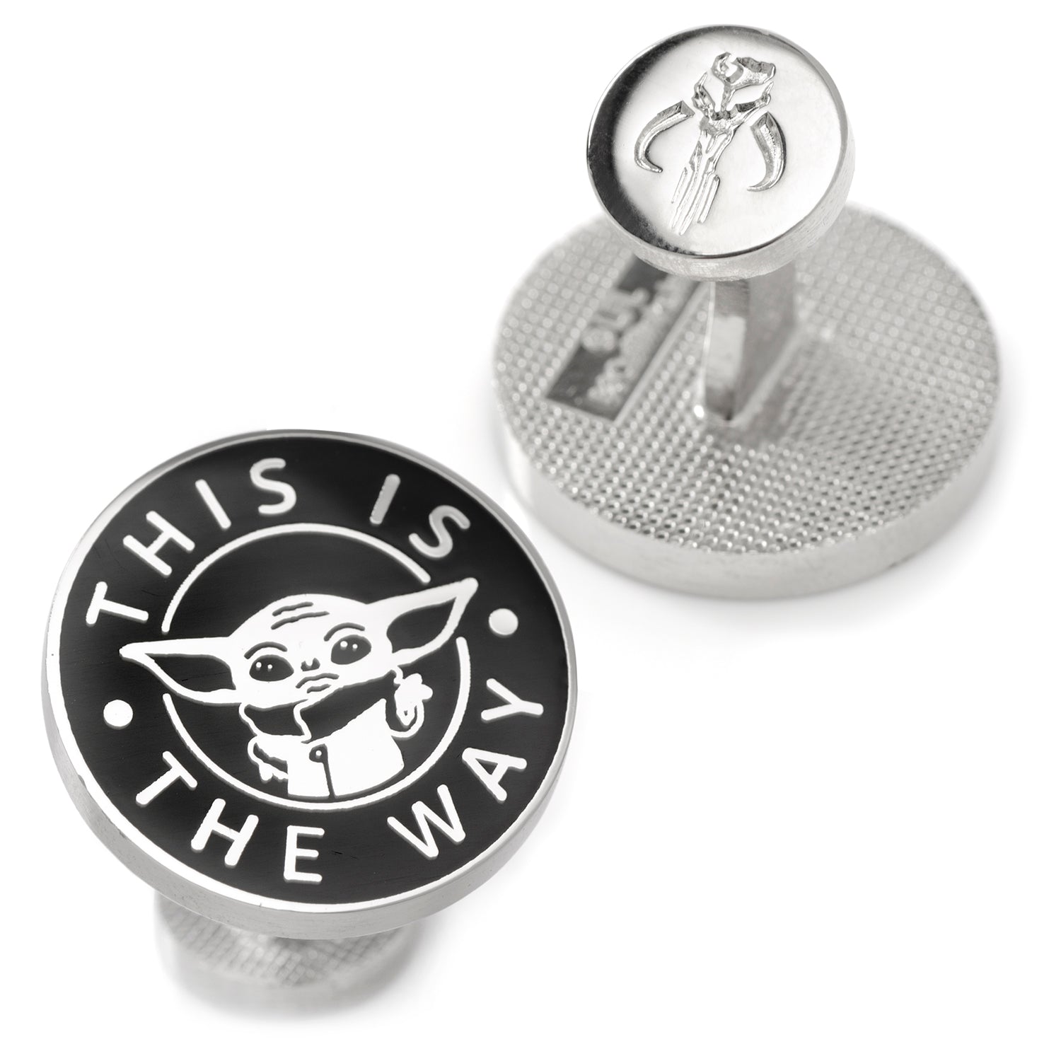 Star Wars Grogu "This Is The Way" Cufflinks by Cufflinks.com