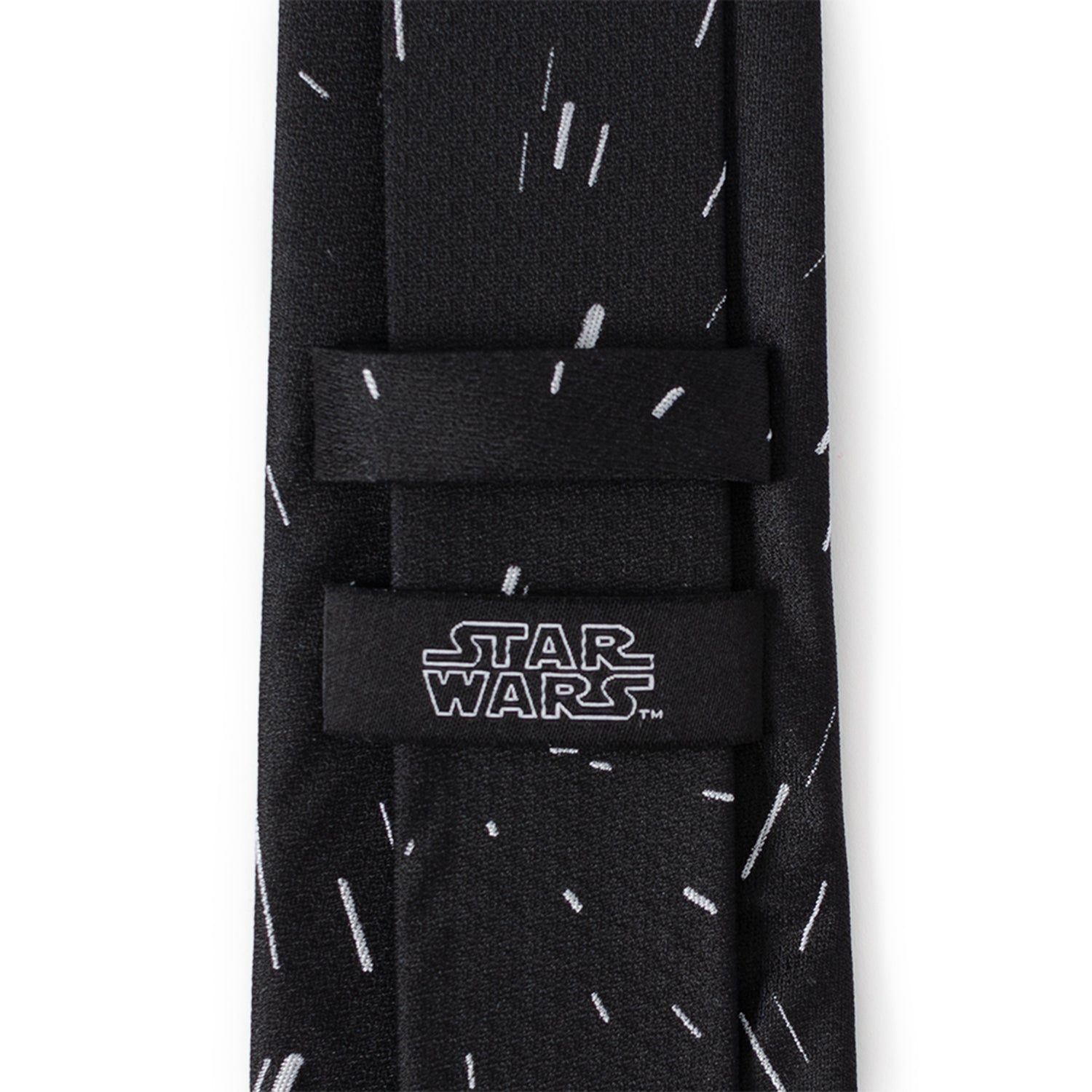 Star Wars Hyperspace Black Tie with Hidden Message DestGlow