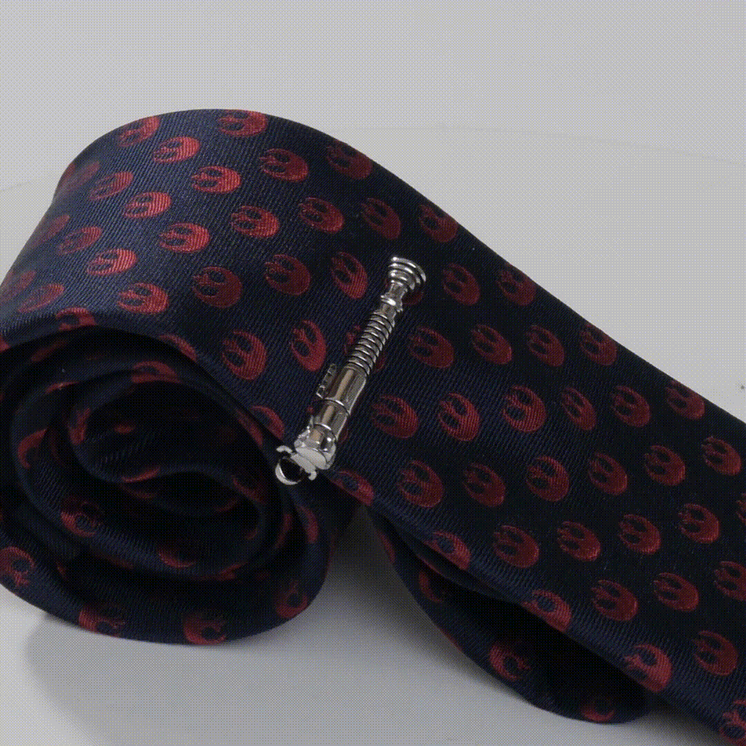 Star Wars Luke Skywalker LIGHTSABER Tie Clip DestGlow