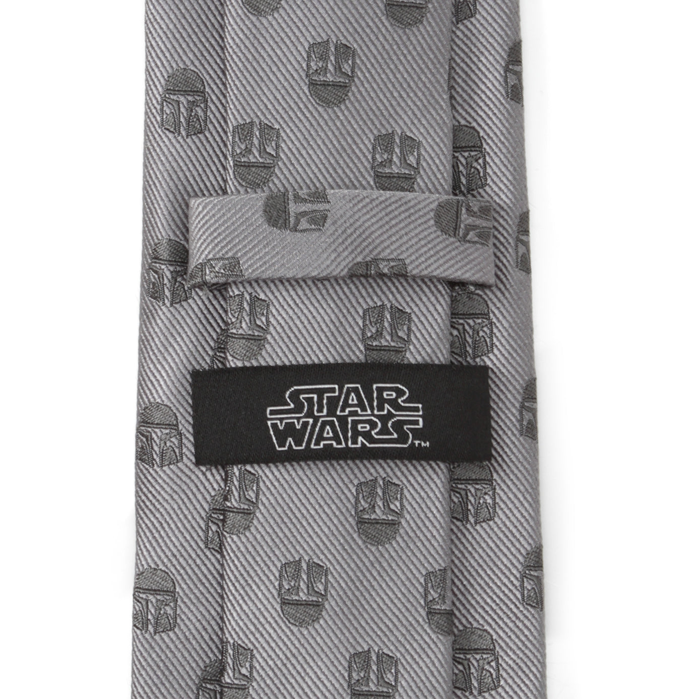 Star Wars Mandalorian Gray Tie by Cufflinks.com