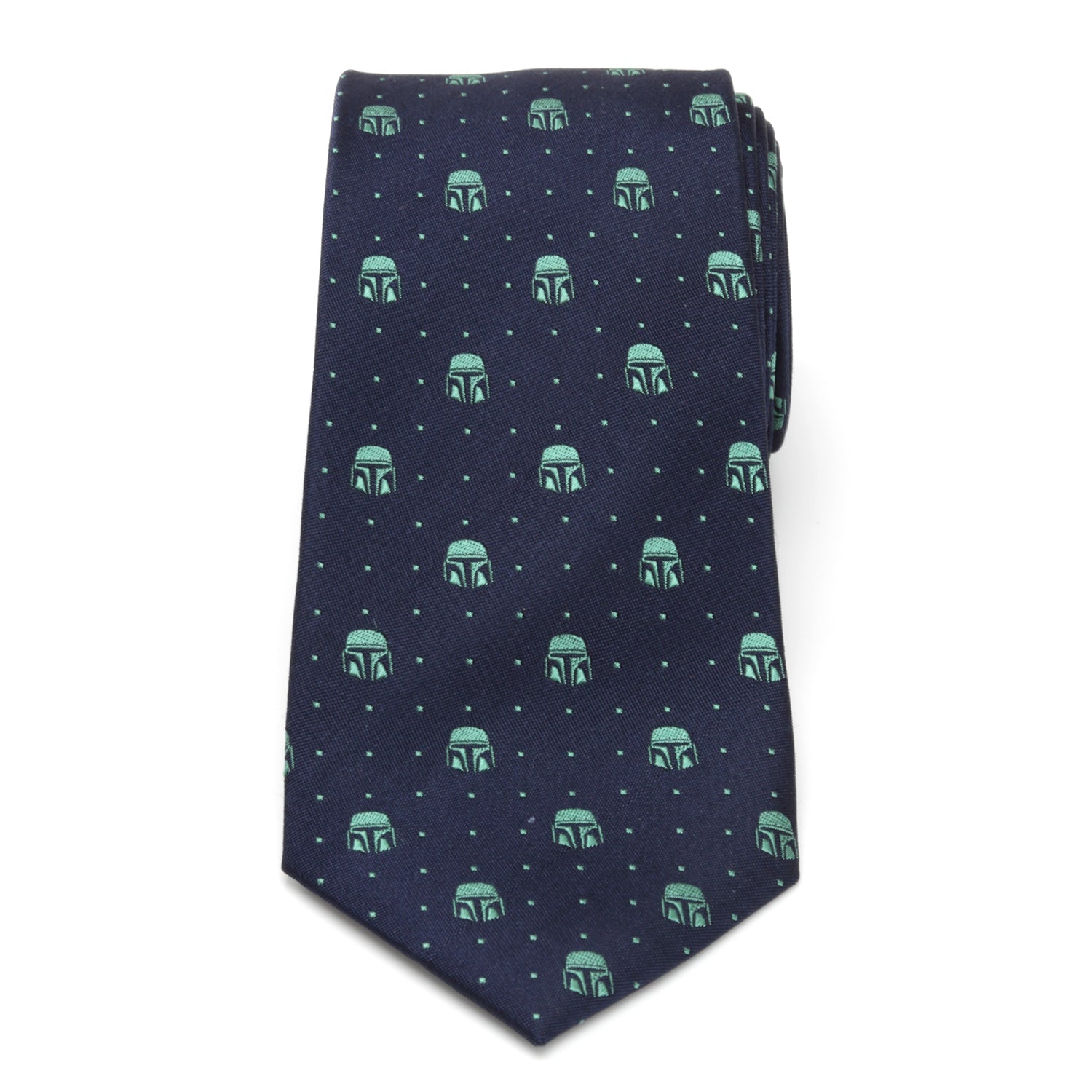 Star Wars Mandalorian Navy Dotted Tie by Cufflinks.com