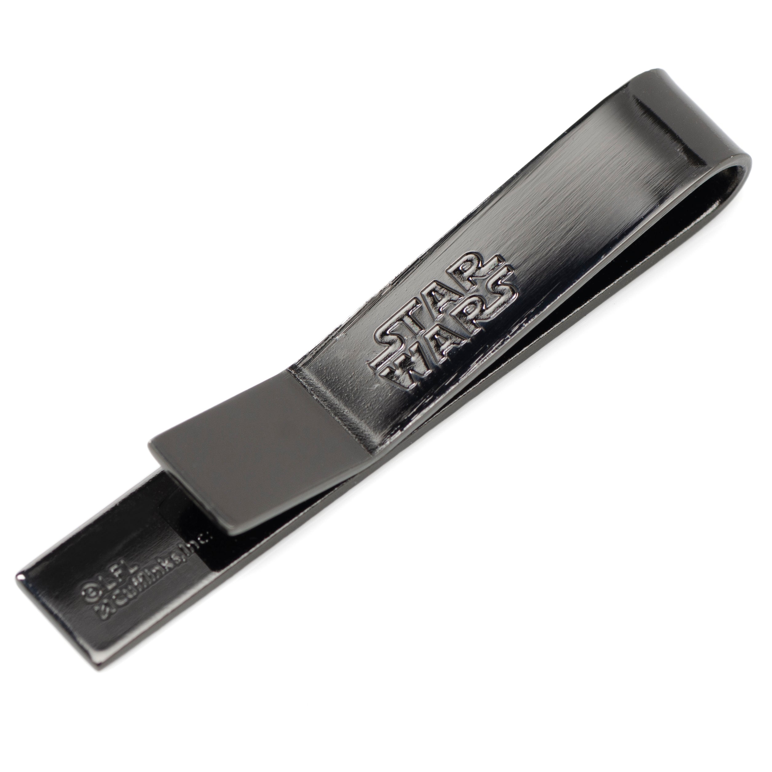 Star Wars Millennium Falcon Black and White Tie Bar by Cufflinks.com