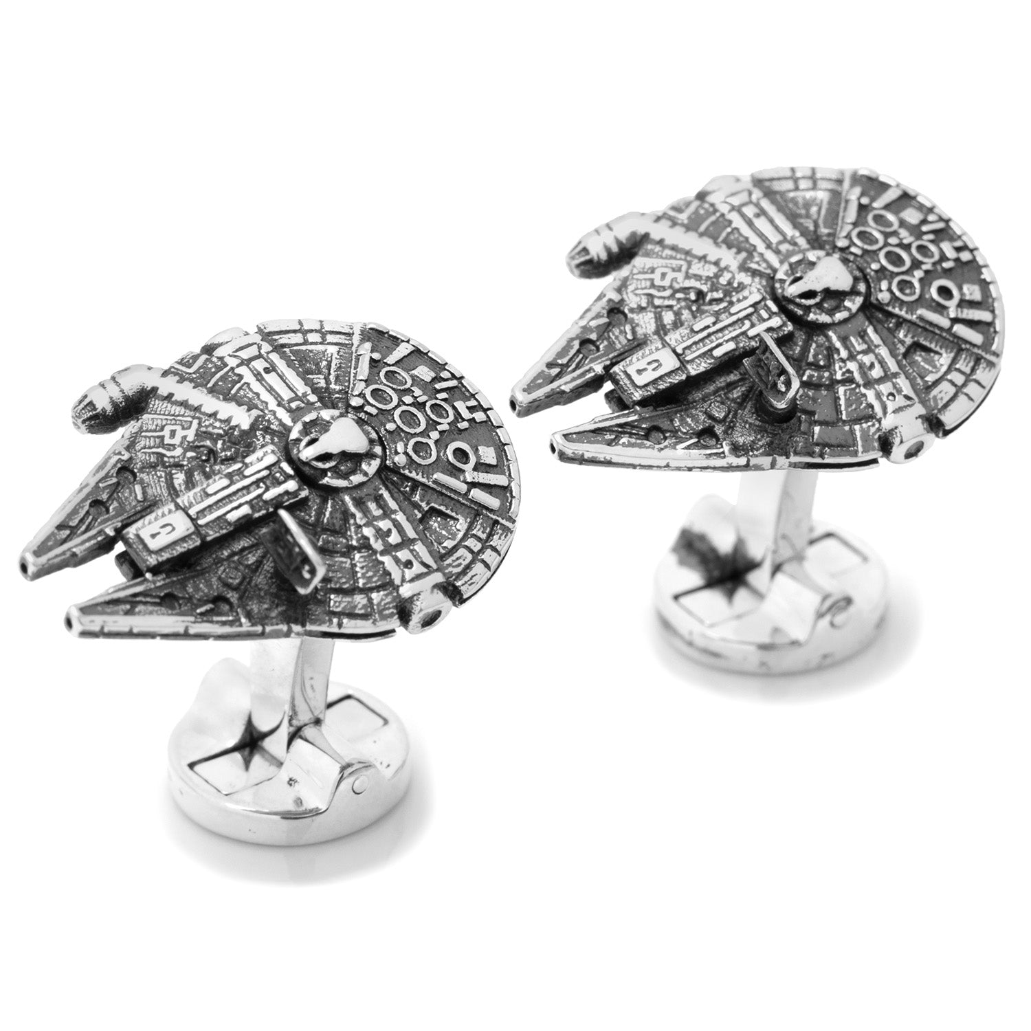 Star Wars Millennium Falcon 3D Cufflinks DestGlow