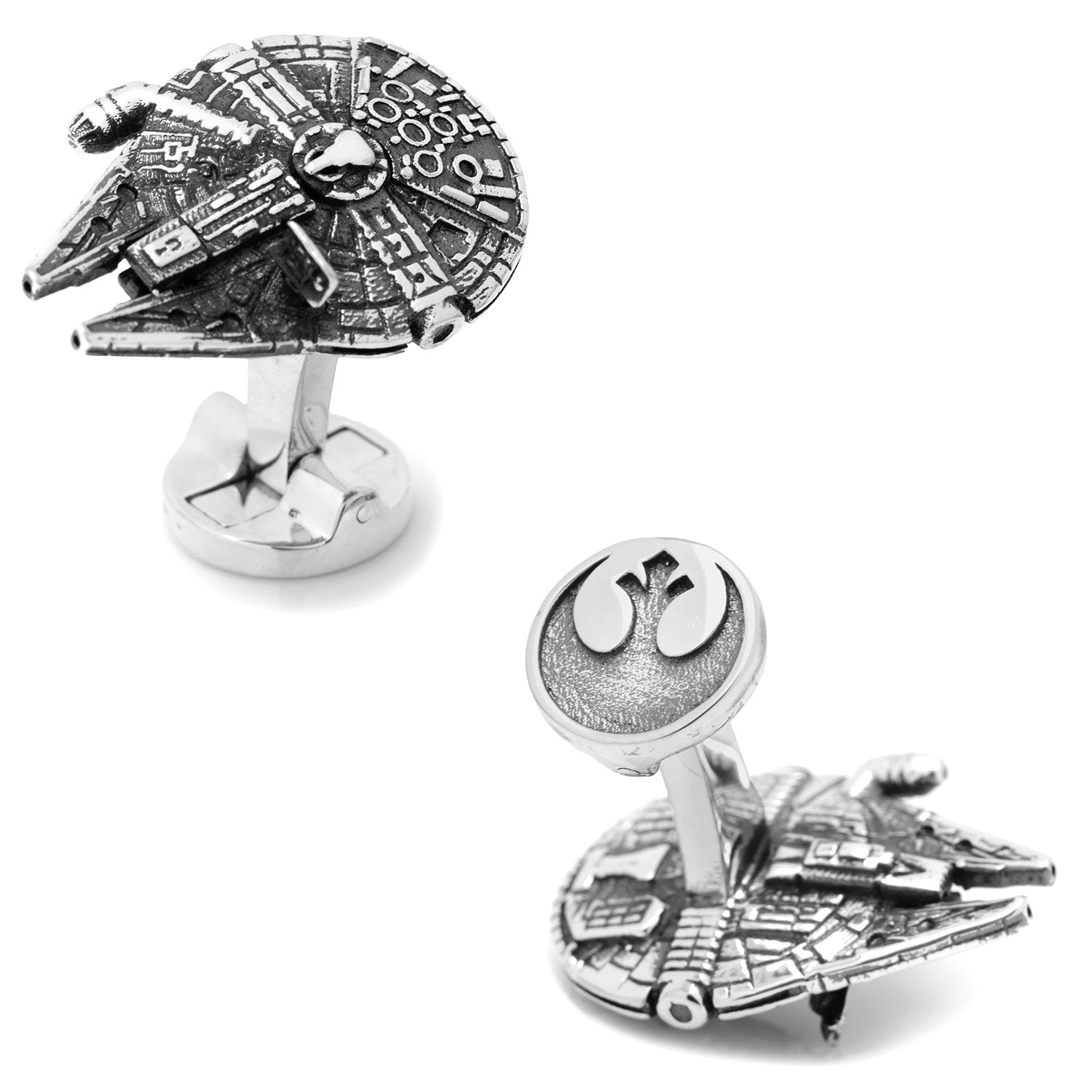 Star Wars Millennium Falcon 3D Cufflinks DestGlow