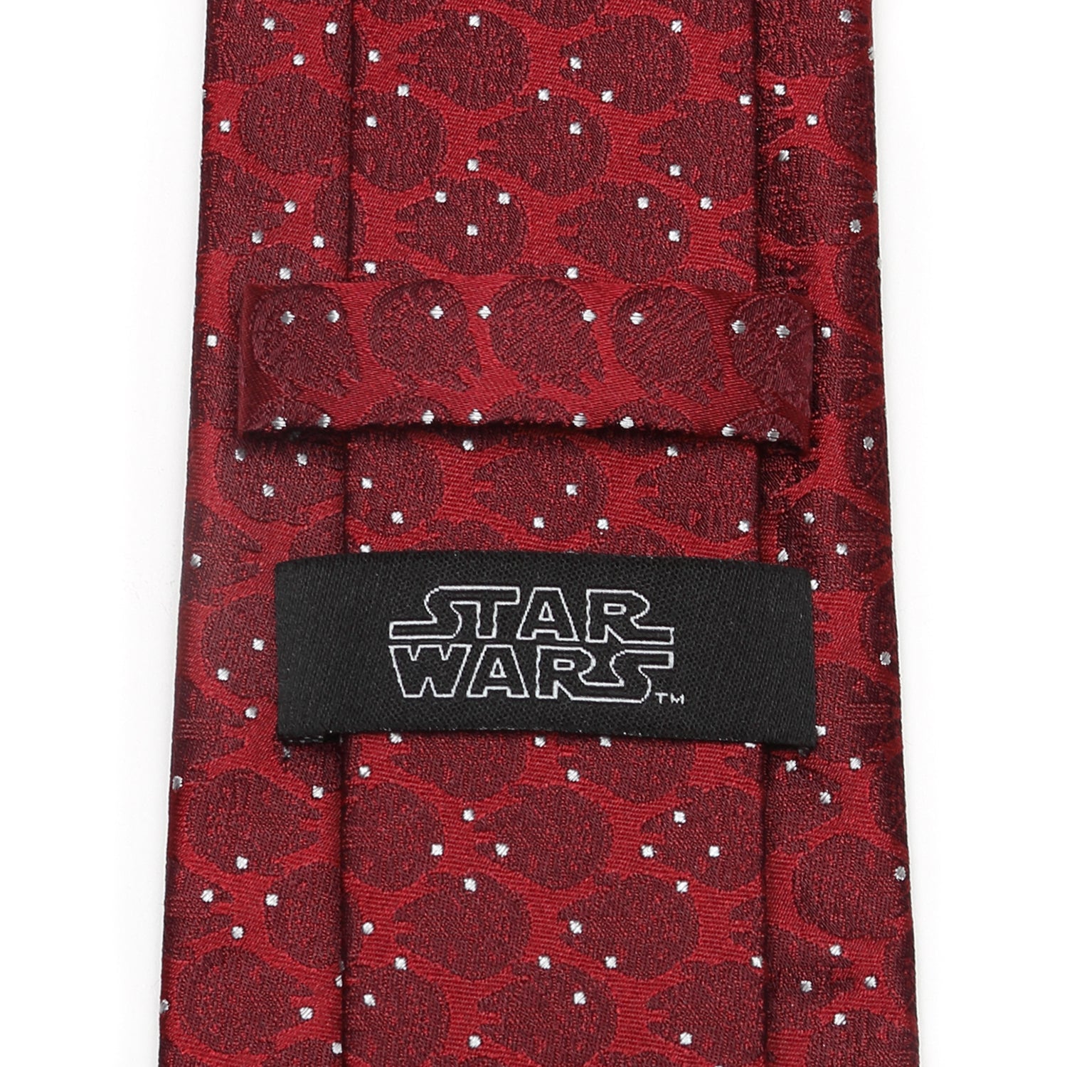 Star Wars Millennium Falcon Red and White Dot Tie DestGlow