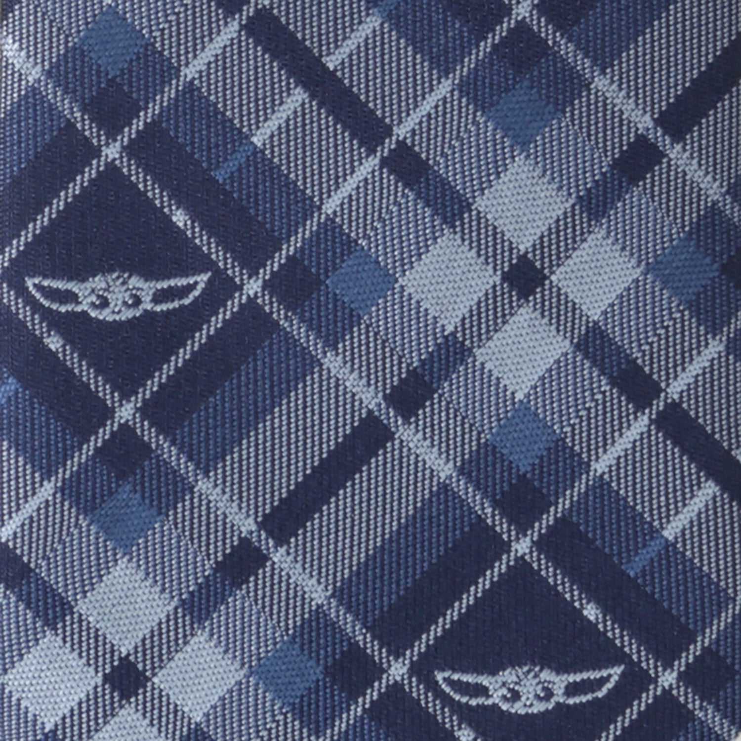 Star Wars Grogu Blue Plaid Tie DestGlow