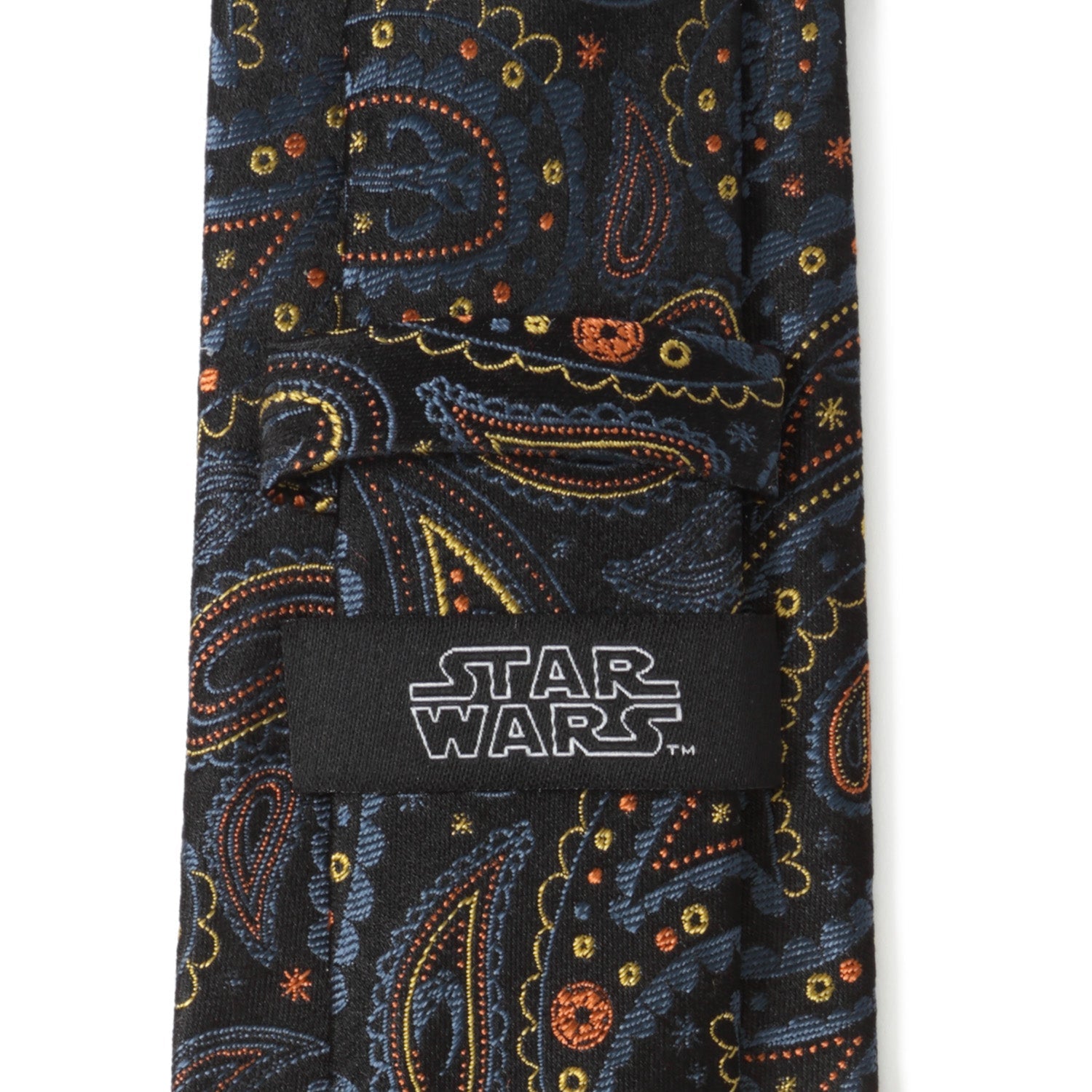 Star Wars Mandalorian Black Paisley Tie by Cufflinks.com