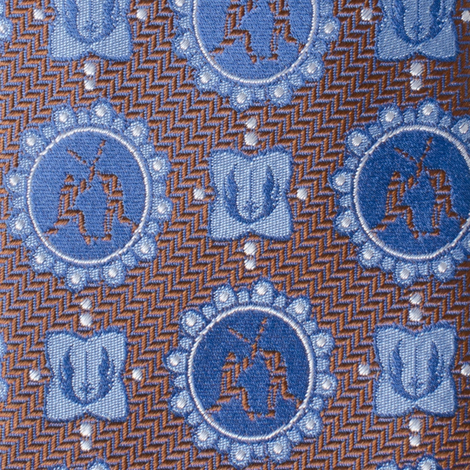 Star Wars Obi-Wan Kenobi and Anakin Skywalker LIGHTSABER Battle Blue Tie by Cufflinks.com
