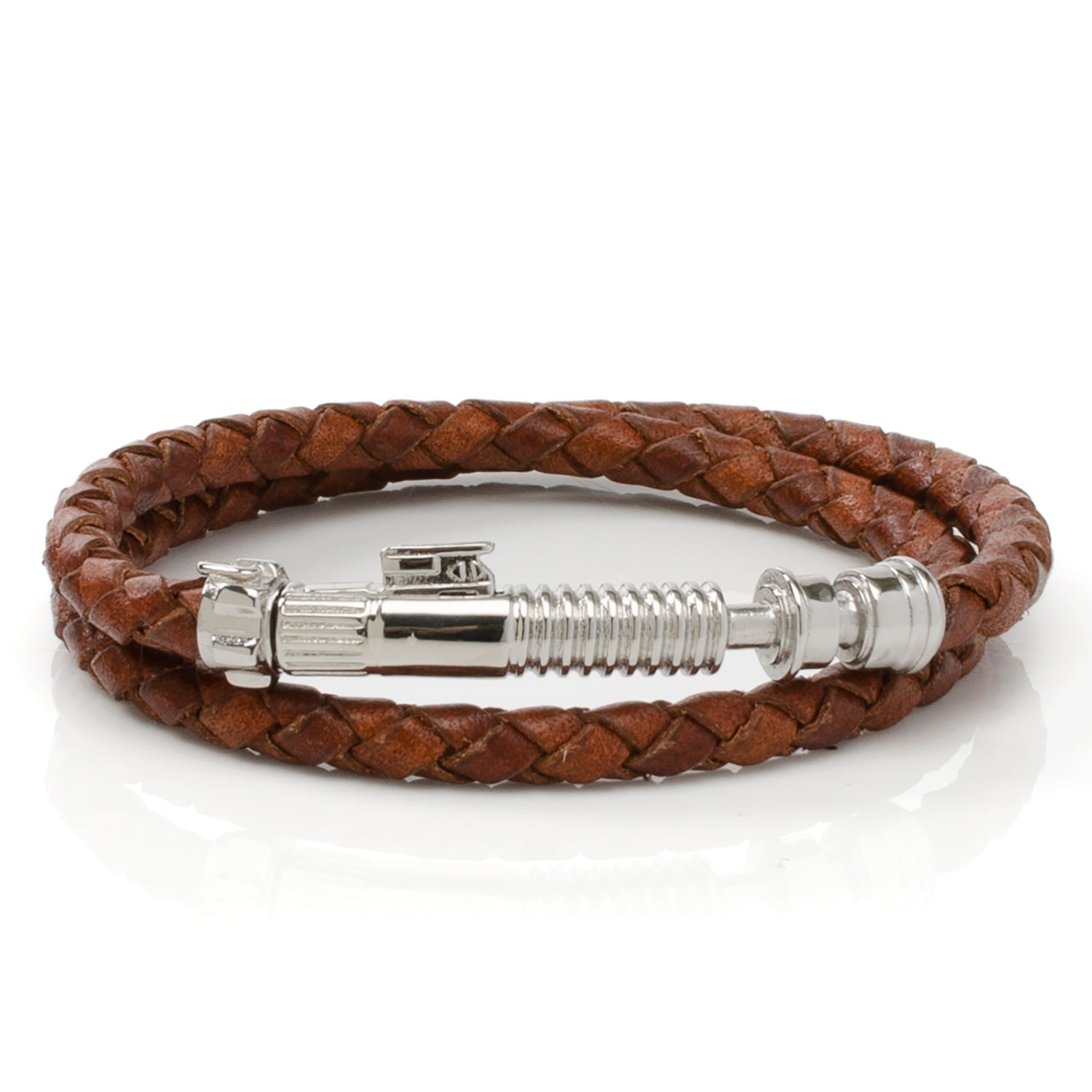Star Wars Obi-Wan Kenobi LIGHTSABER Bracelet - Brown by Cufflinks.com