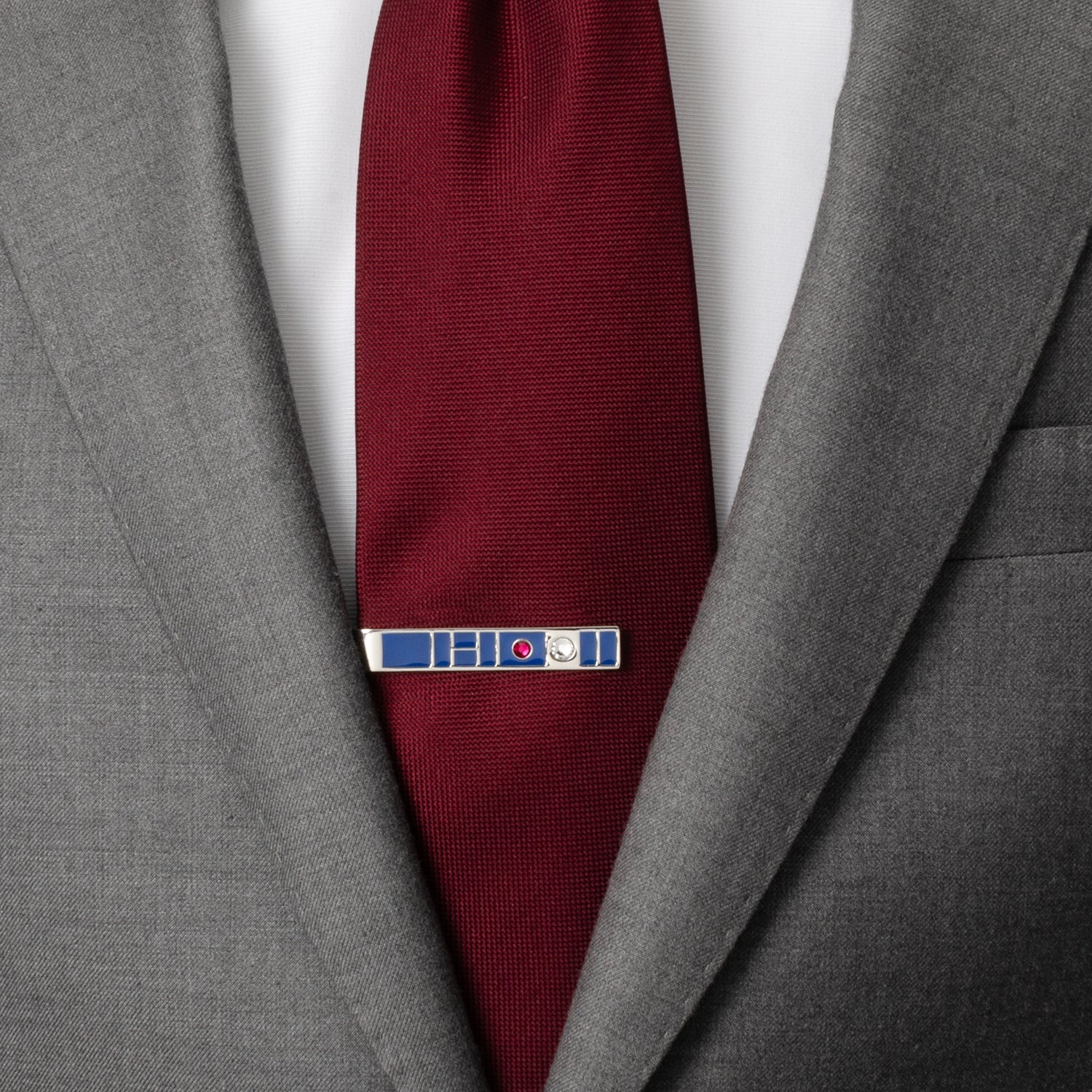 Star Wars R2-D2 Blue Tie Bar by Cufflinks.com